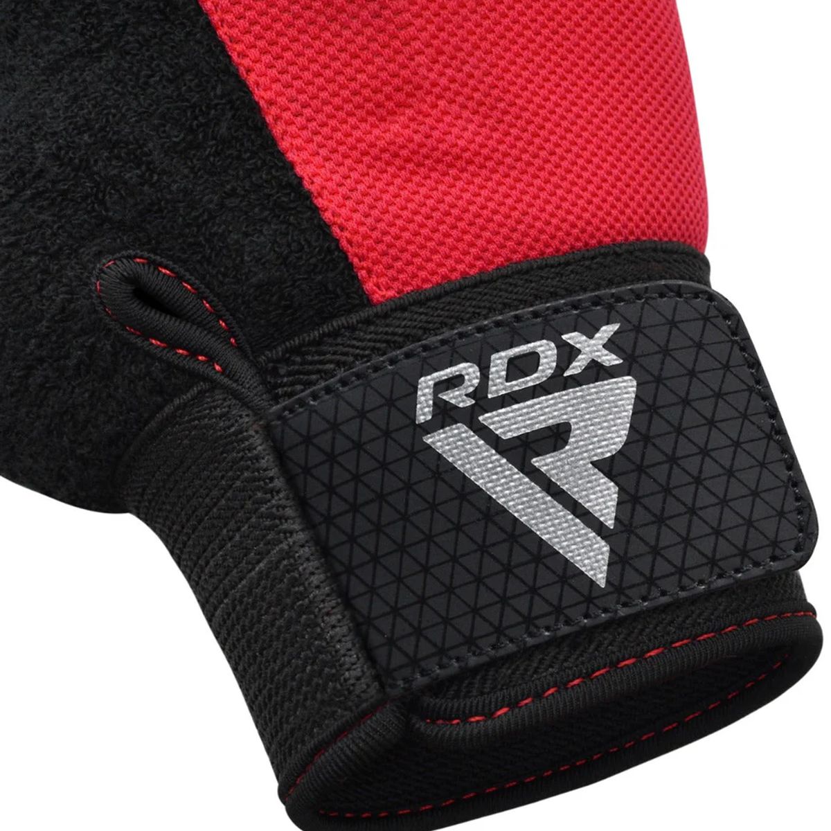 RDX - Guantes para Levantamiento de Pesas RDX W1F Plus Rojo - M