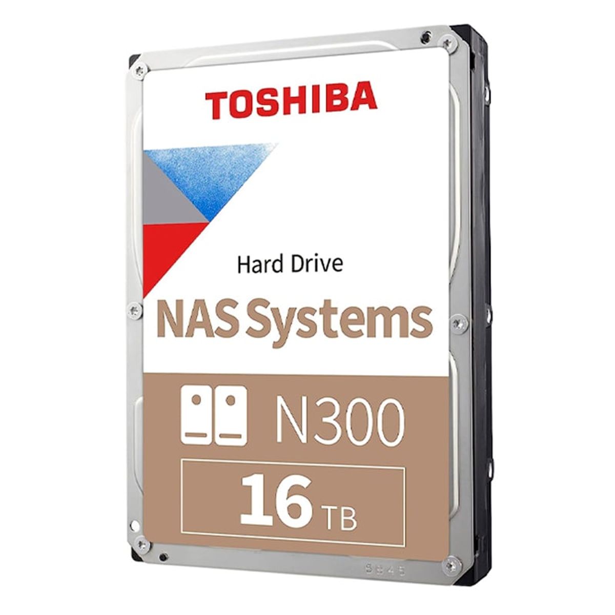 TOSHIBA - Disco duro Toshiba N300 16TB SATA 60Gbs NAS 512MB