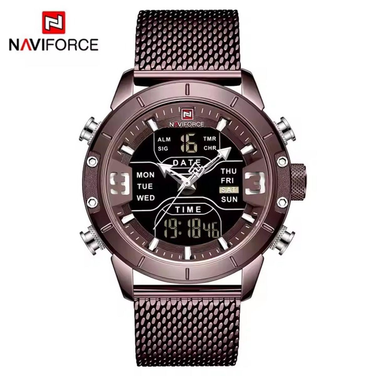 NAVIFORCE - RELOJ NAVIFORCE NF9153 COLOR VINO