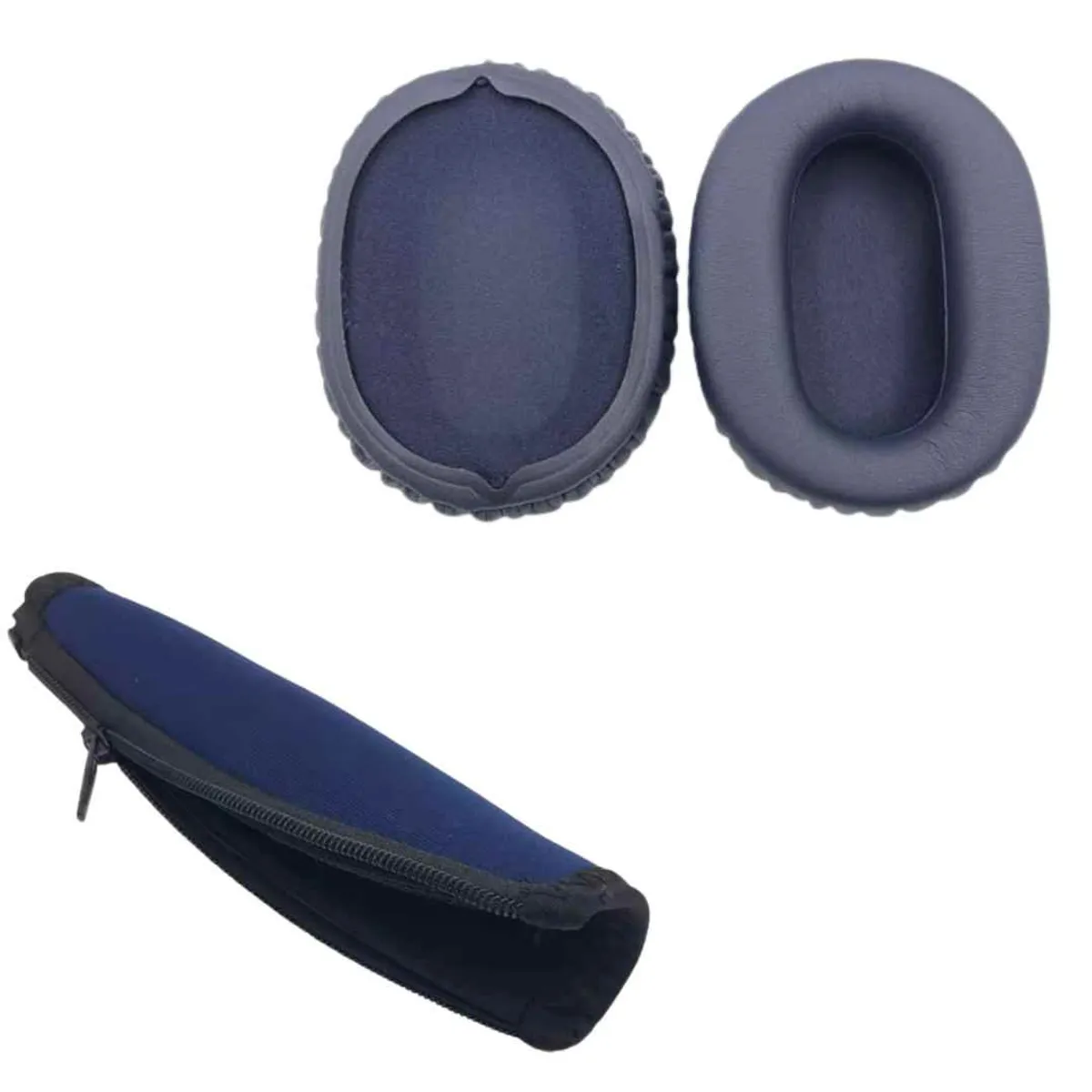 GENERICO - funda de vincha + almohadilla para Sony WH CH720N AZUL