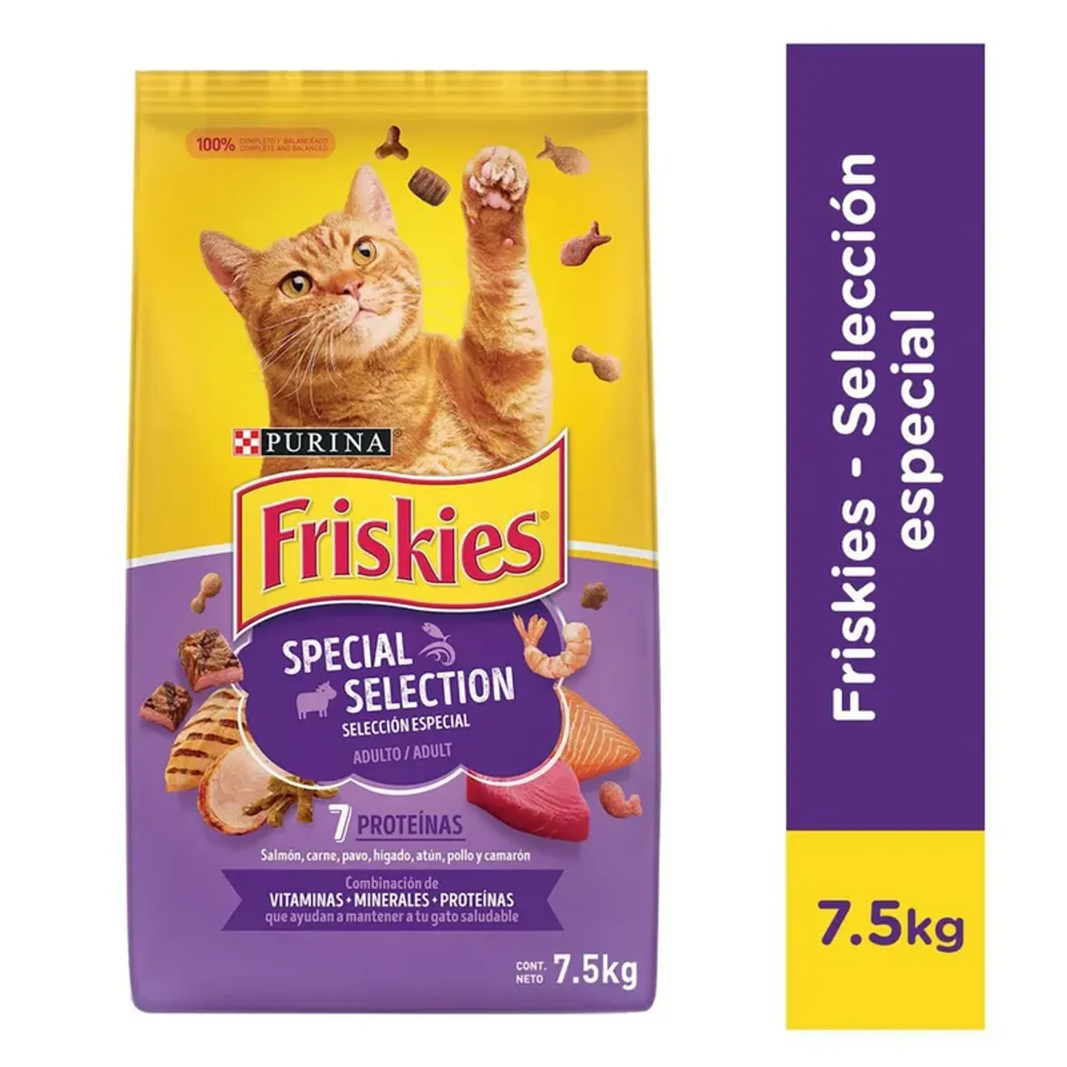 FRISKIES - ALIMENTO DE GATO FRISKIES SELECCION ESPECIAL 7.5 KG.