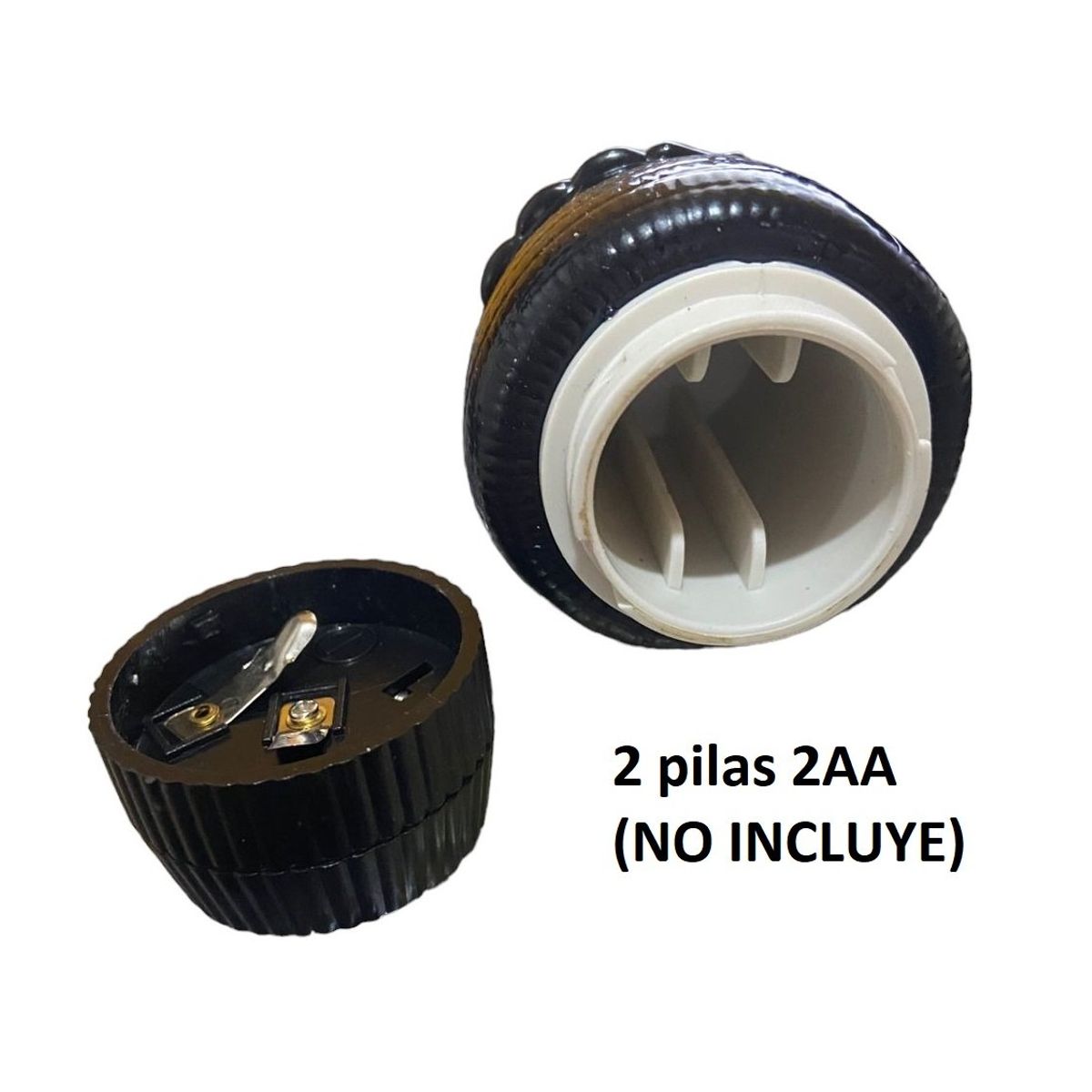 GENERICO - Dildo de 20 cm con regulador de velocidades - Color Negro