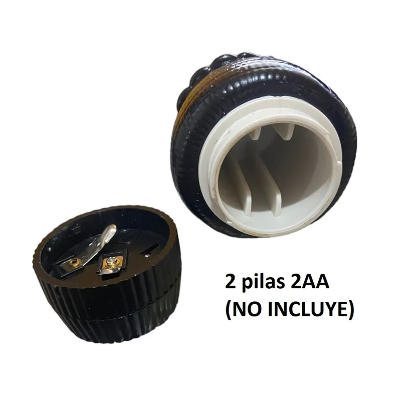 GENERICO - Dildo de 20 cm con regulador de velocidades - Color Negro