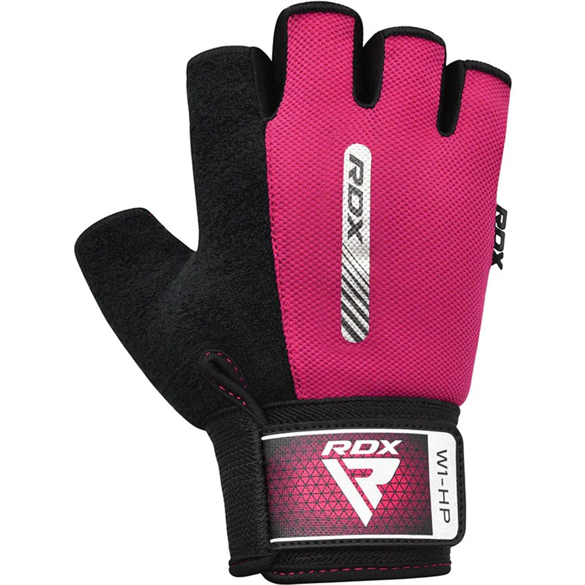 RDX - Guantes para Levantamiento de Pesas W1H Rosado - M