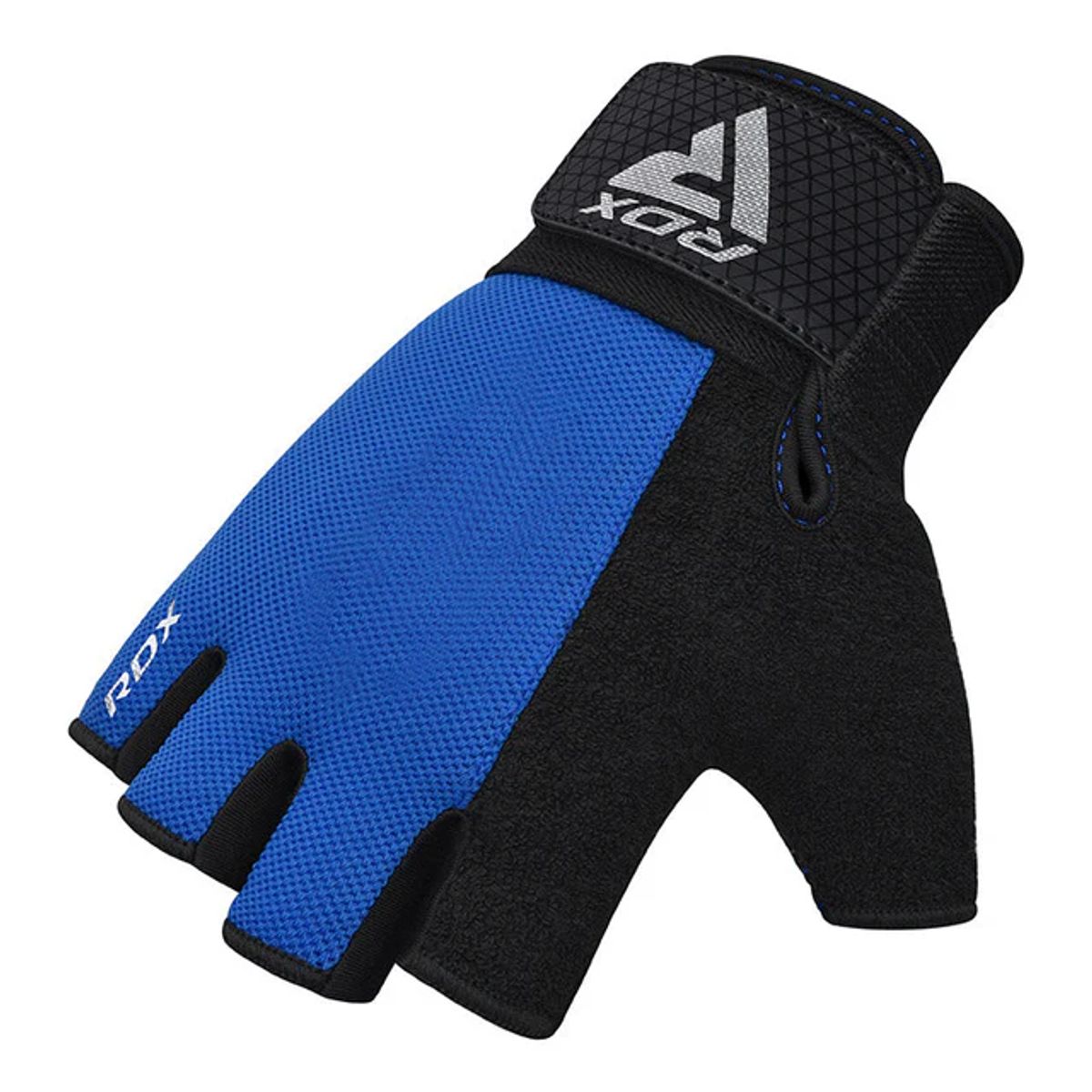 RDX - Guantes para Levantamiento de Pesas RDX W1H Plus Azul - M