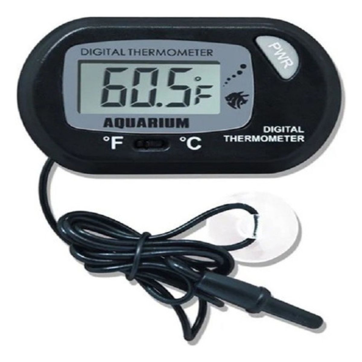 GENERICO - Termometro Digital Sumergible Para Acuarios Y Peceras Temper