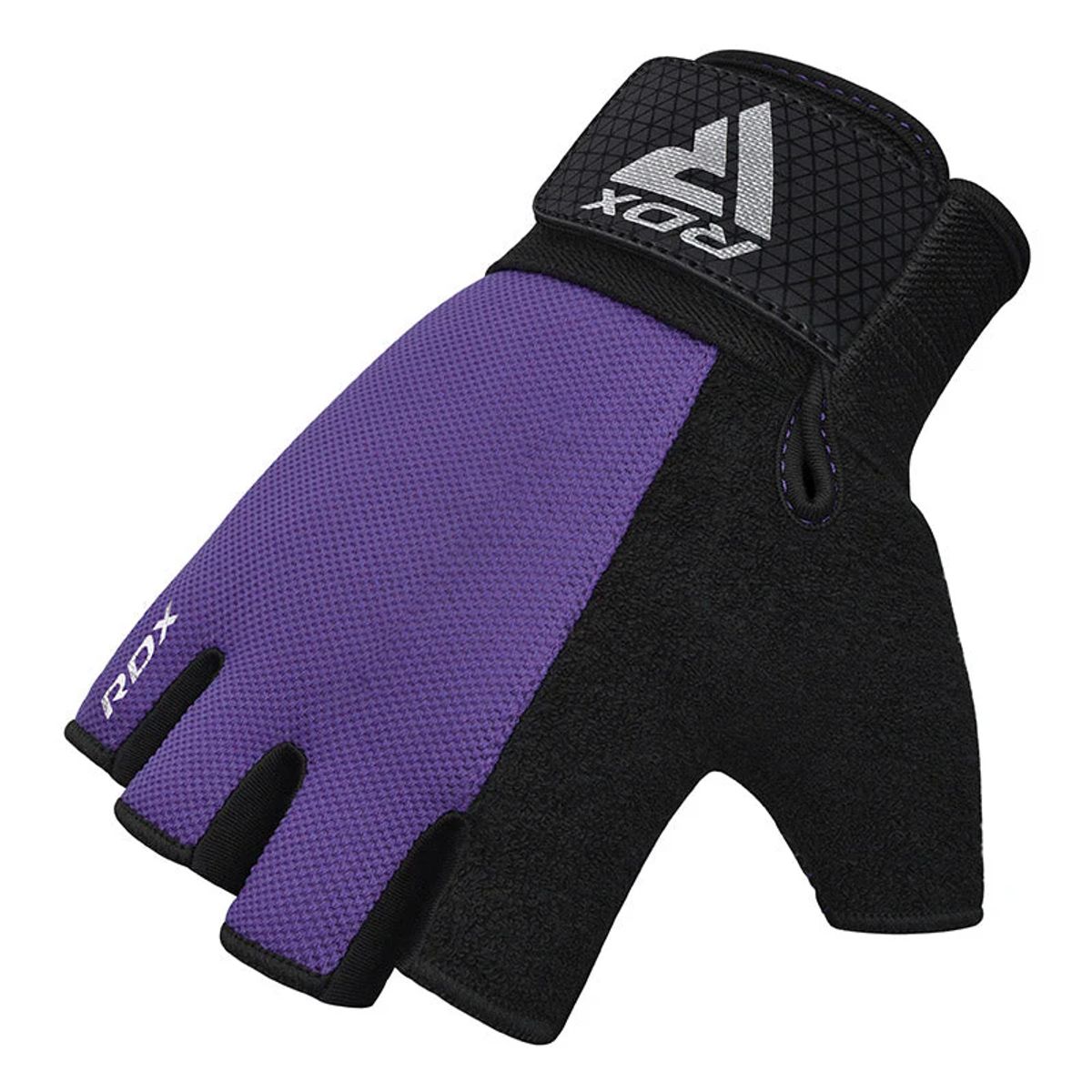 RDX - Guantes para Levantamiento de Pesas RDX W1H Plus Morado - L