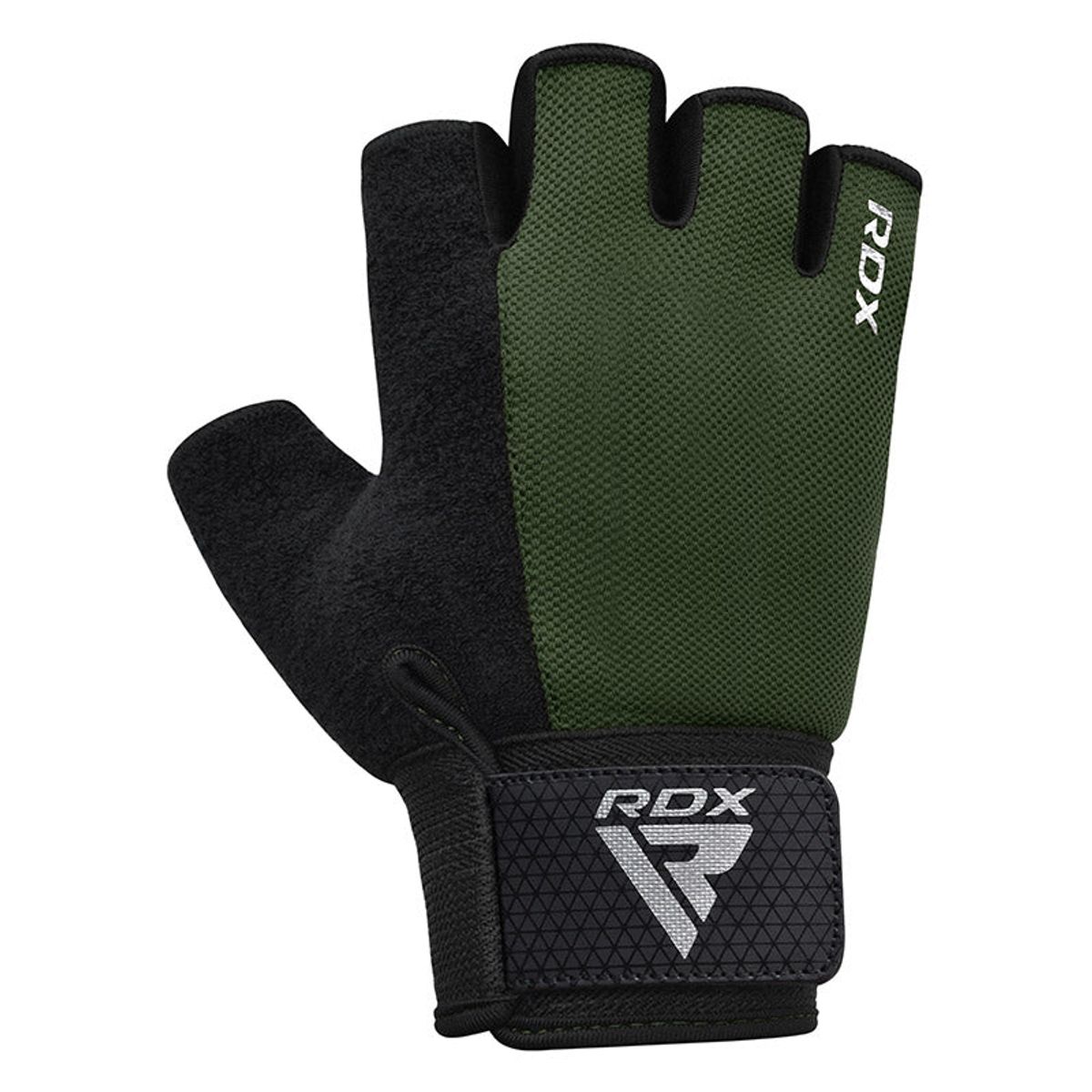 RDX - Guantes para Levantamiento de Pesas RDX W1H Plus Verde - L