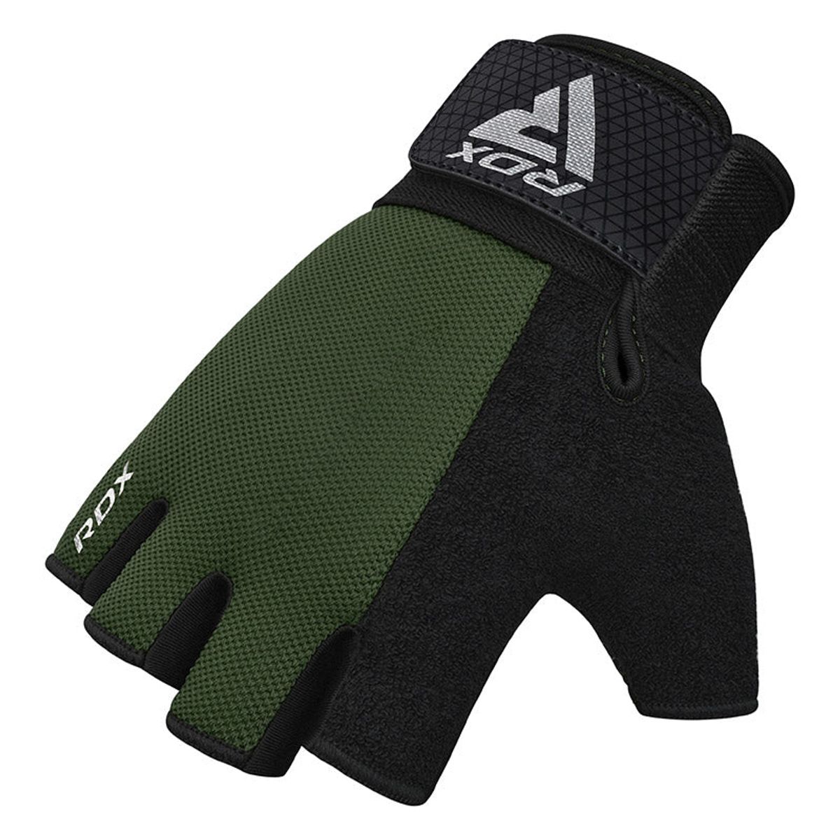 RDX - Guantes para Levantamiento de Pesas RDX W1H Plus Verde - L