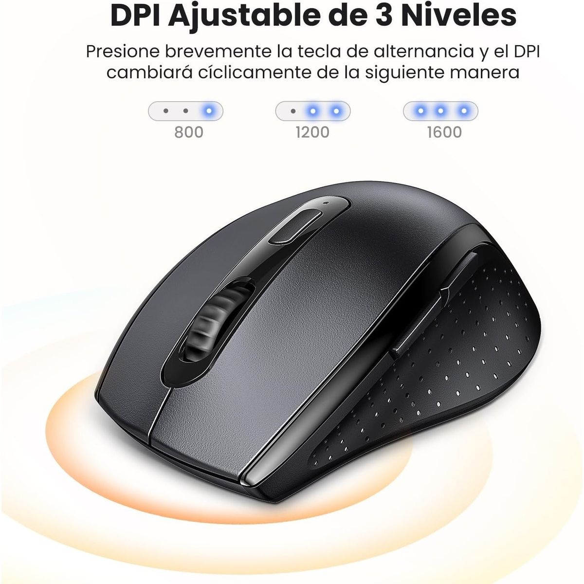 UGREEN - Mouse Ugreen Inalámbrico Ergonómico 1600DPI MODEL M511 PN: 45012