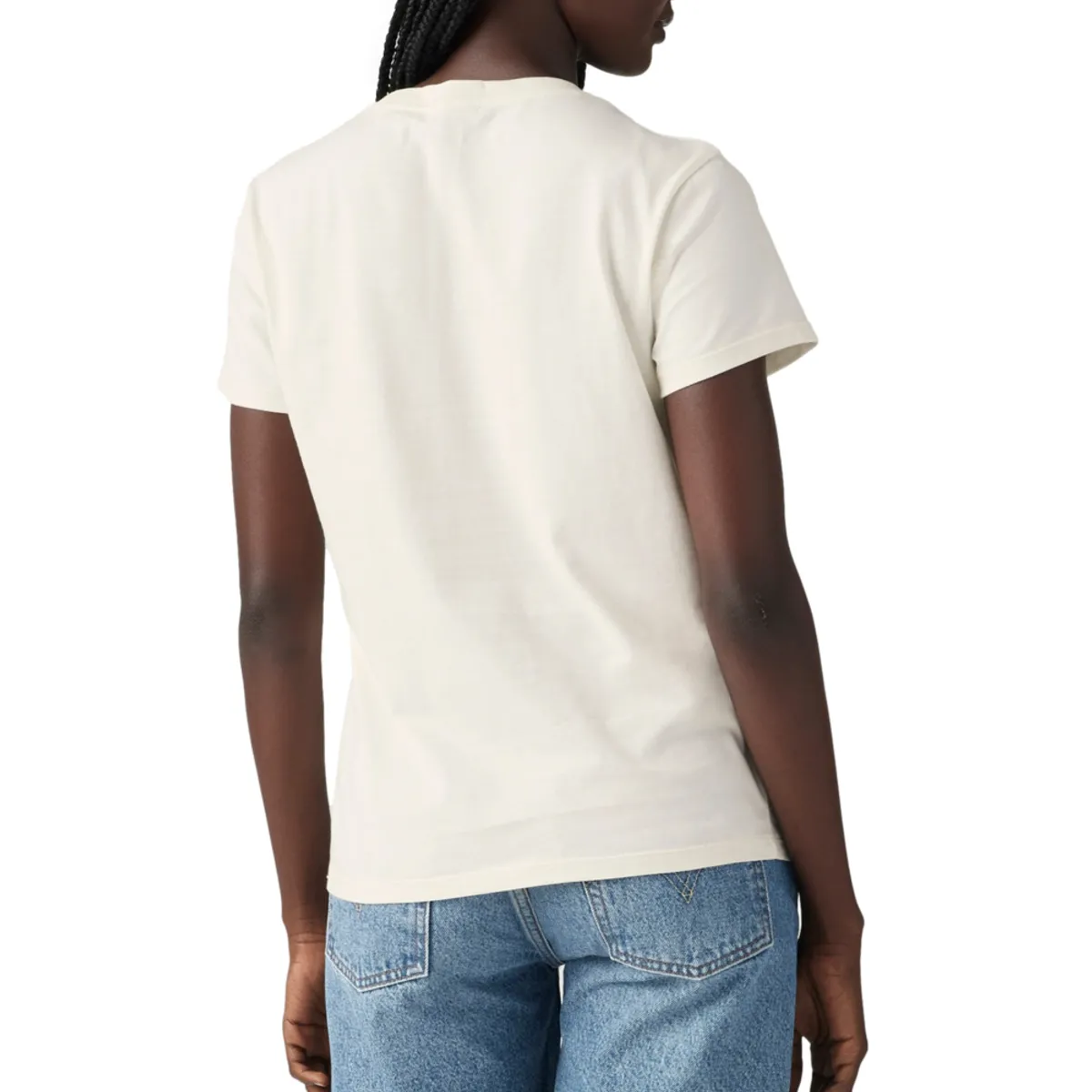 LEVIS - Polo Mujer The Perfect Tee Beige Levis