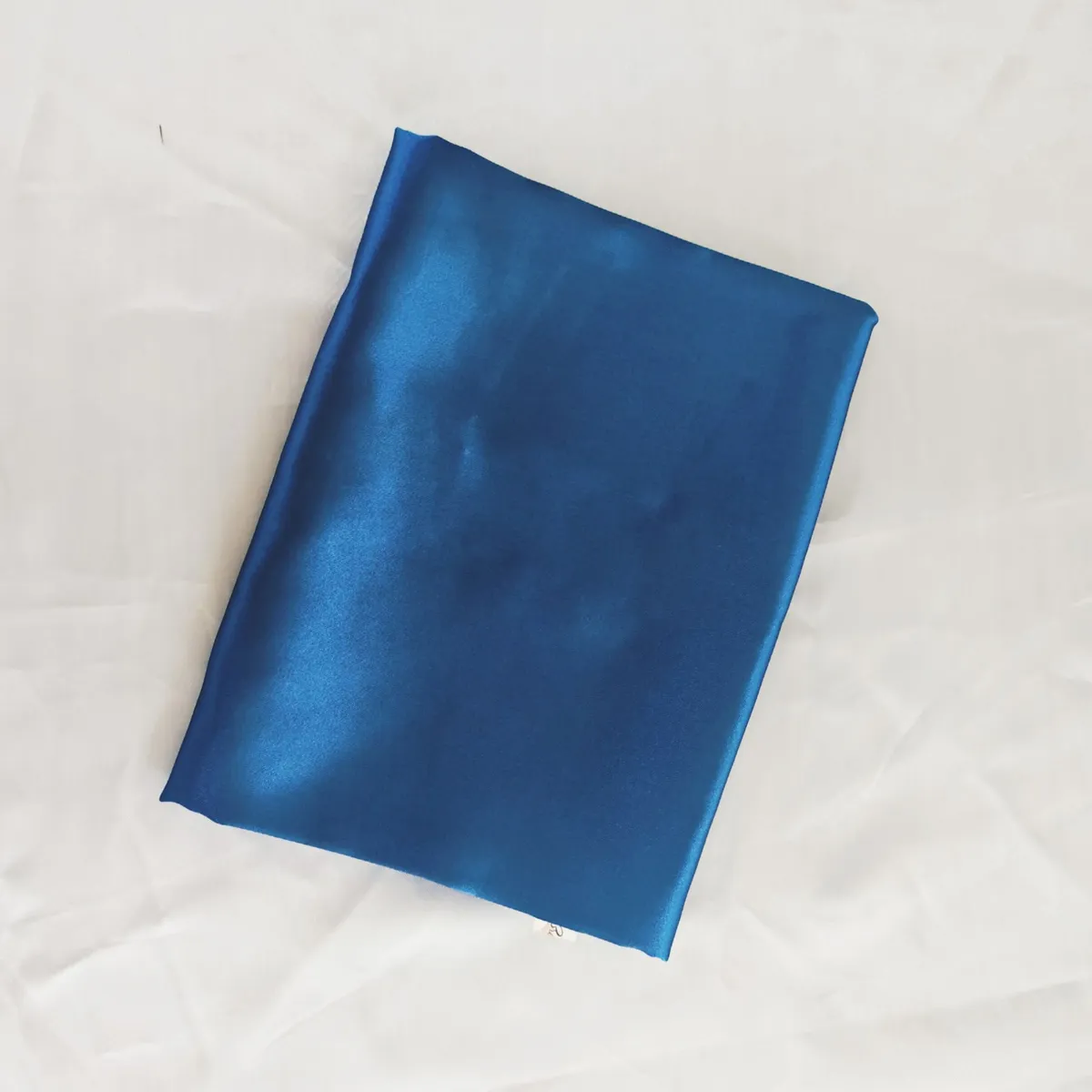 GENERICO - Funda de Almohada de Satín Antifrizz 50x70 cm - Acero