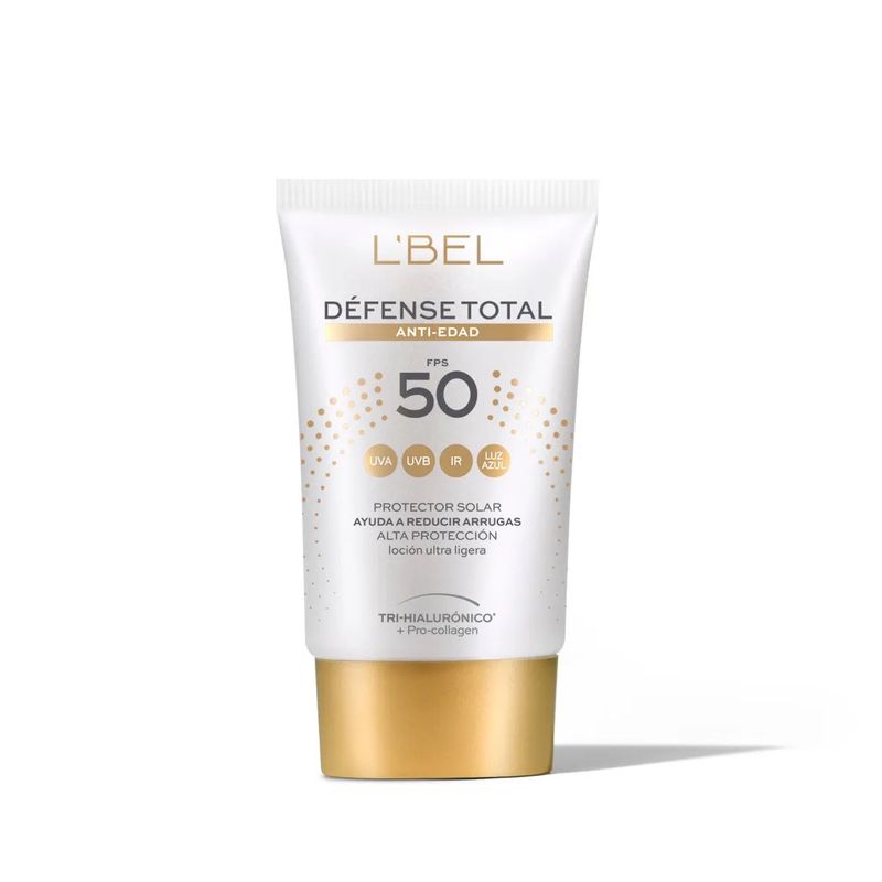 LBEL - Defense Total Bloqueador Facial Anti-Edad FPS50 EV