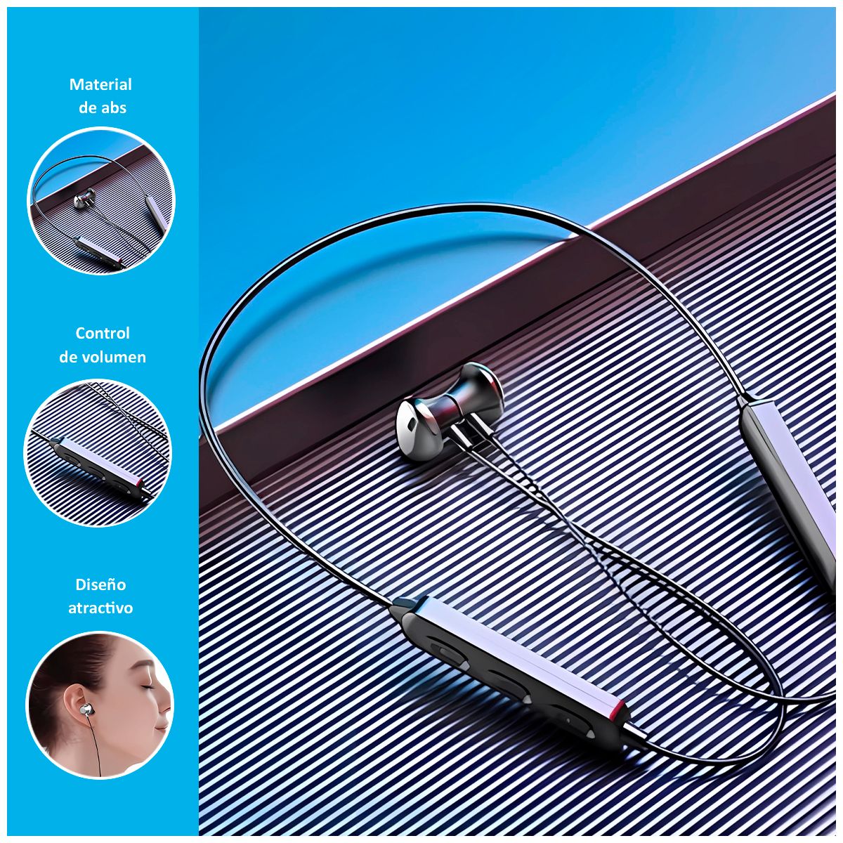 GENERICO - Audífonos Inalámbricos B62 con Bluetooth 5.0 Gris