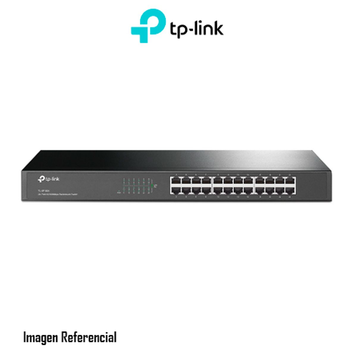 TP LINK - SWITCH TP-LINK 24 PUERTOS 100 MBPS PARA MONTAJE EN RACK PN TL-SF1024