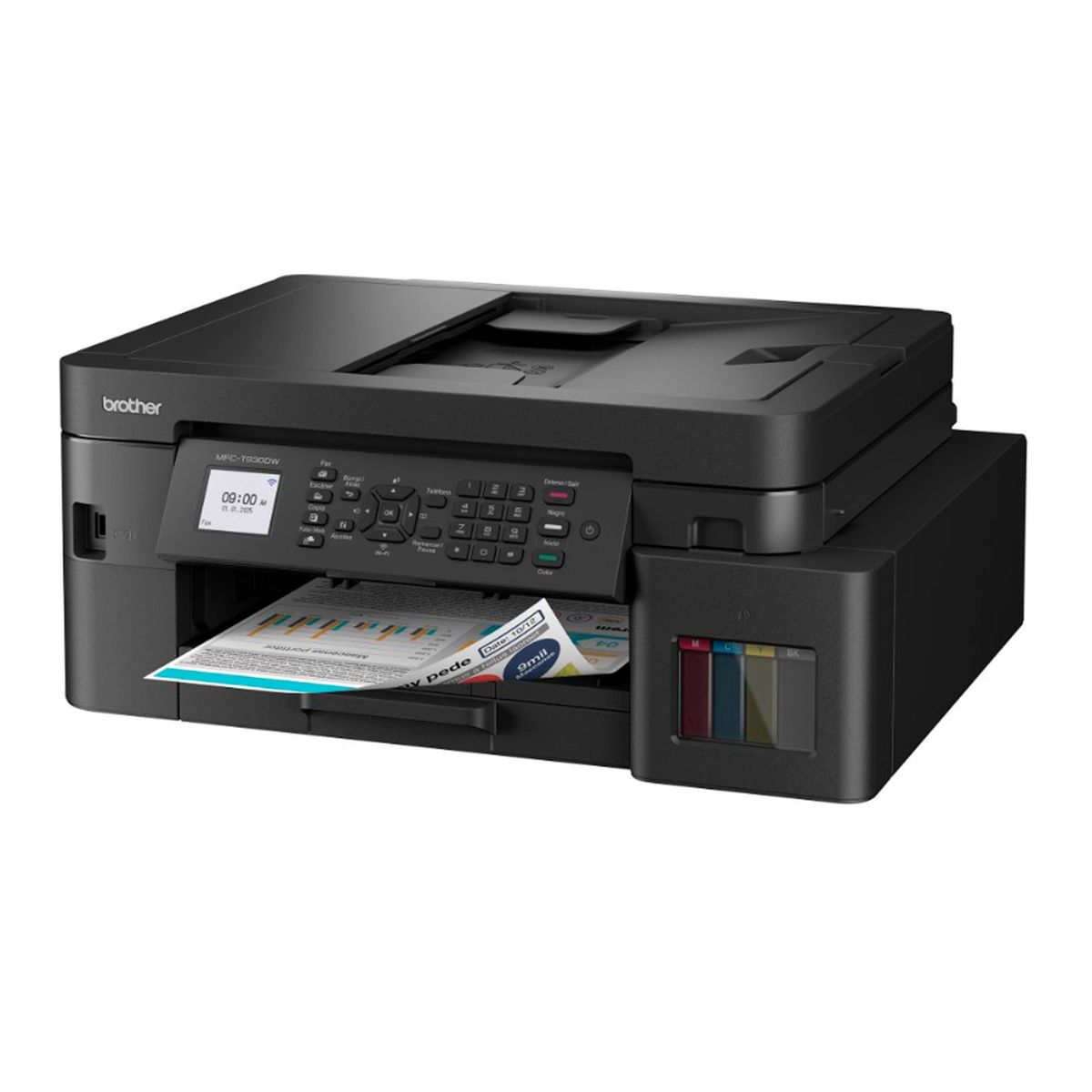 BROTHER - IMPRESORA MULTIFUNCIONAL DE TINTA BROTHER PN MFCT930DW
