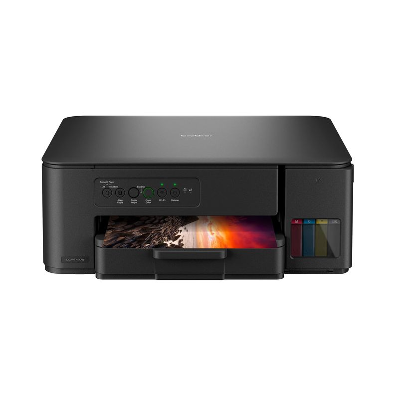 BROTHER - IMPRESORA MULTIFUNCIONAL BROTHER TINTA CONTINUA PN DCPT430W