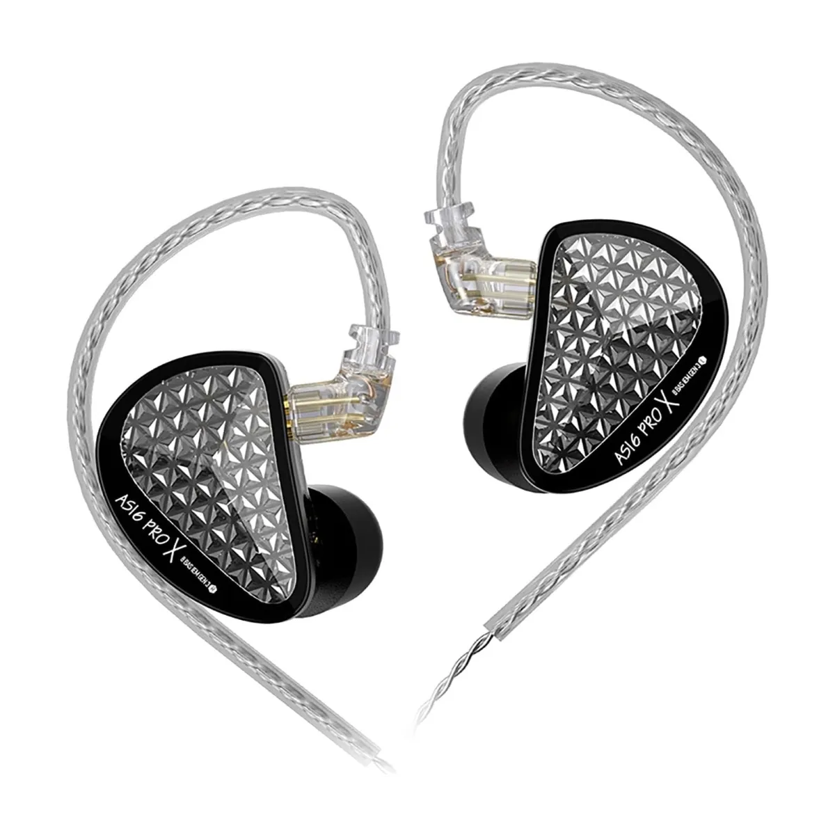 KZ - Audifono Kz AS16 Pro X 16BA IEM HiFi Profesional