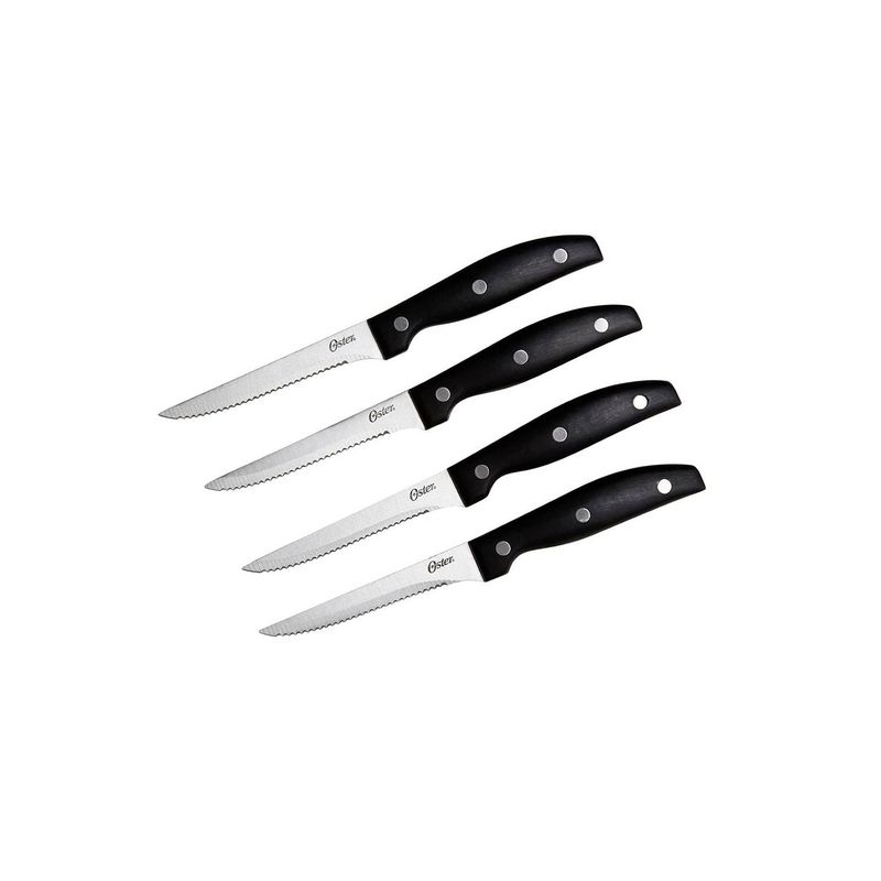 OSTER - Juego de cuchillos 4Pzs Oster Granger 75681-04 Negro