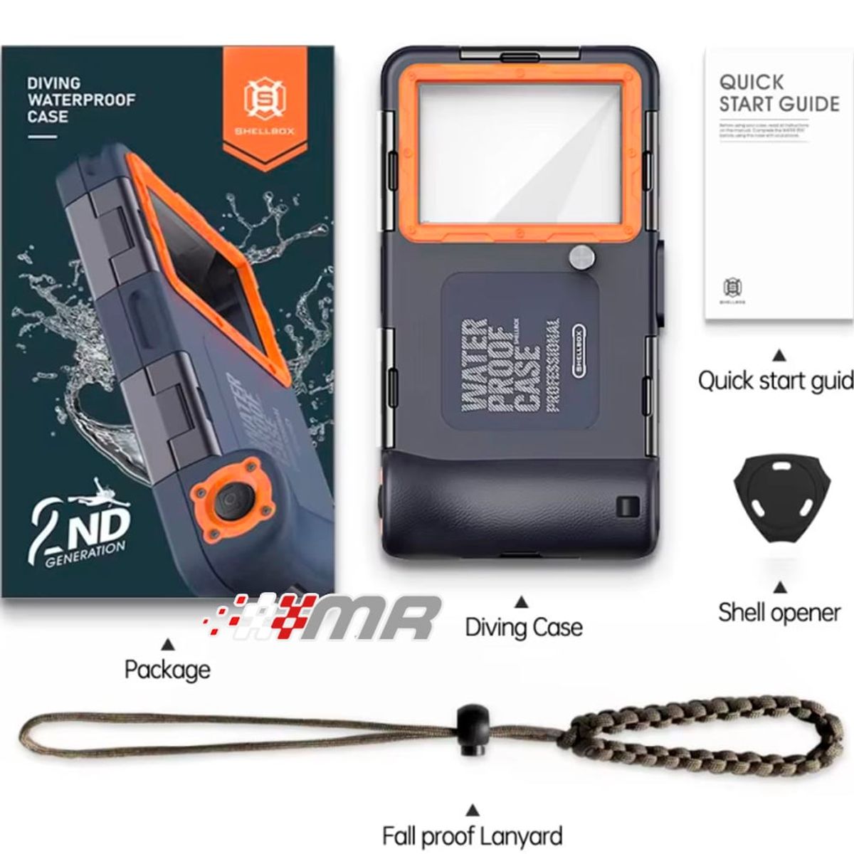 GENERICO - Case para celular a prueba de agua para deportes acuáticos y viajes