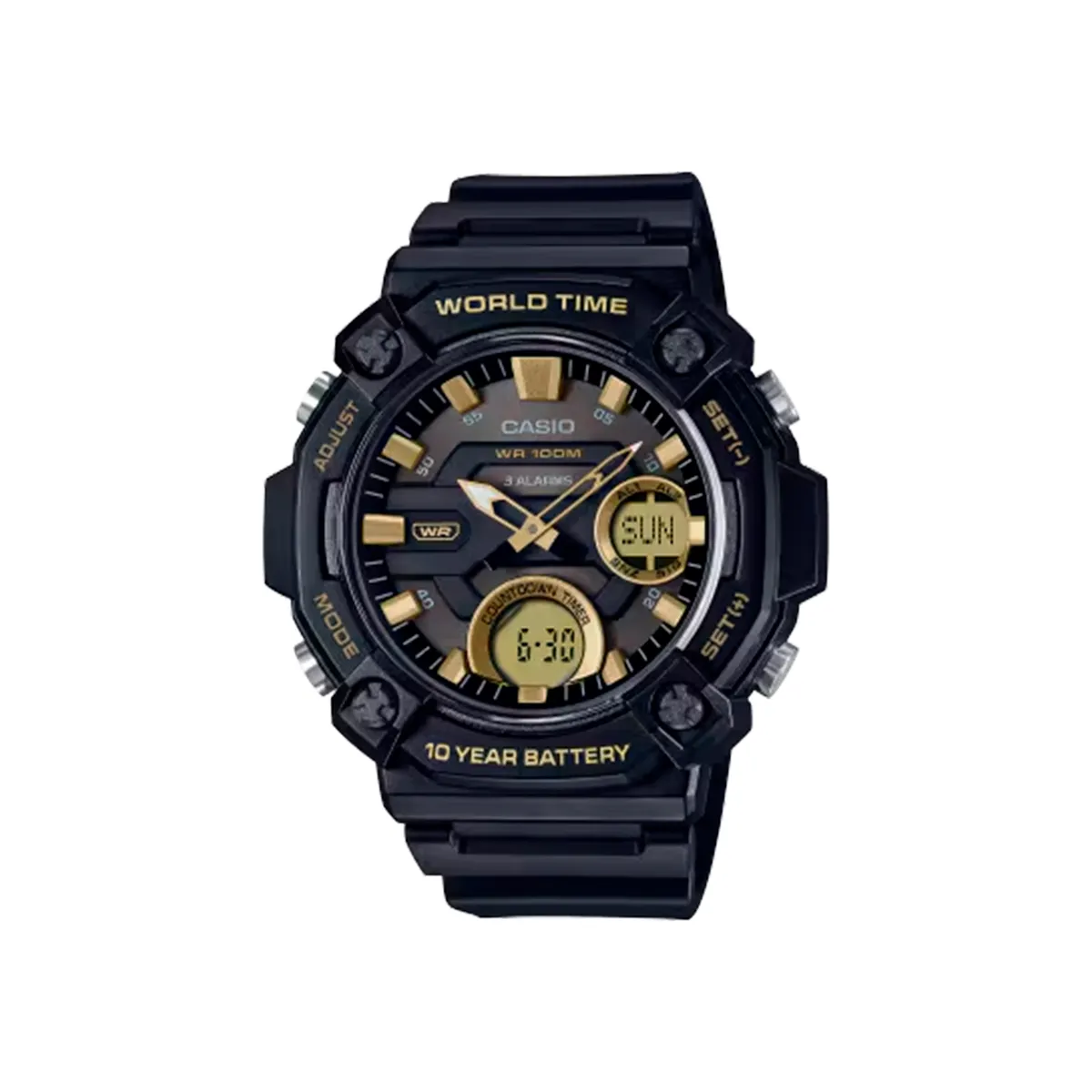 CASIO - RELOJ ANALOGICO-DIGITAL HOMBRE AEQ-120W-9AVCF CASIO