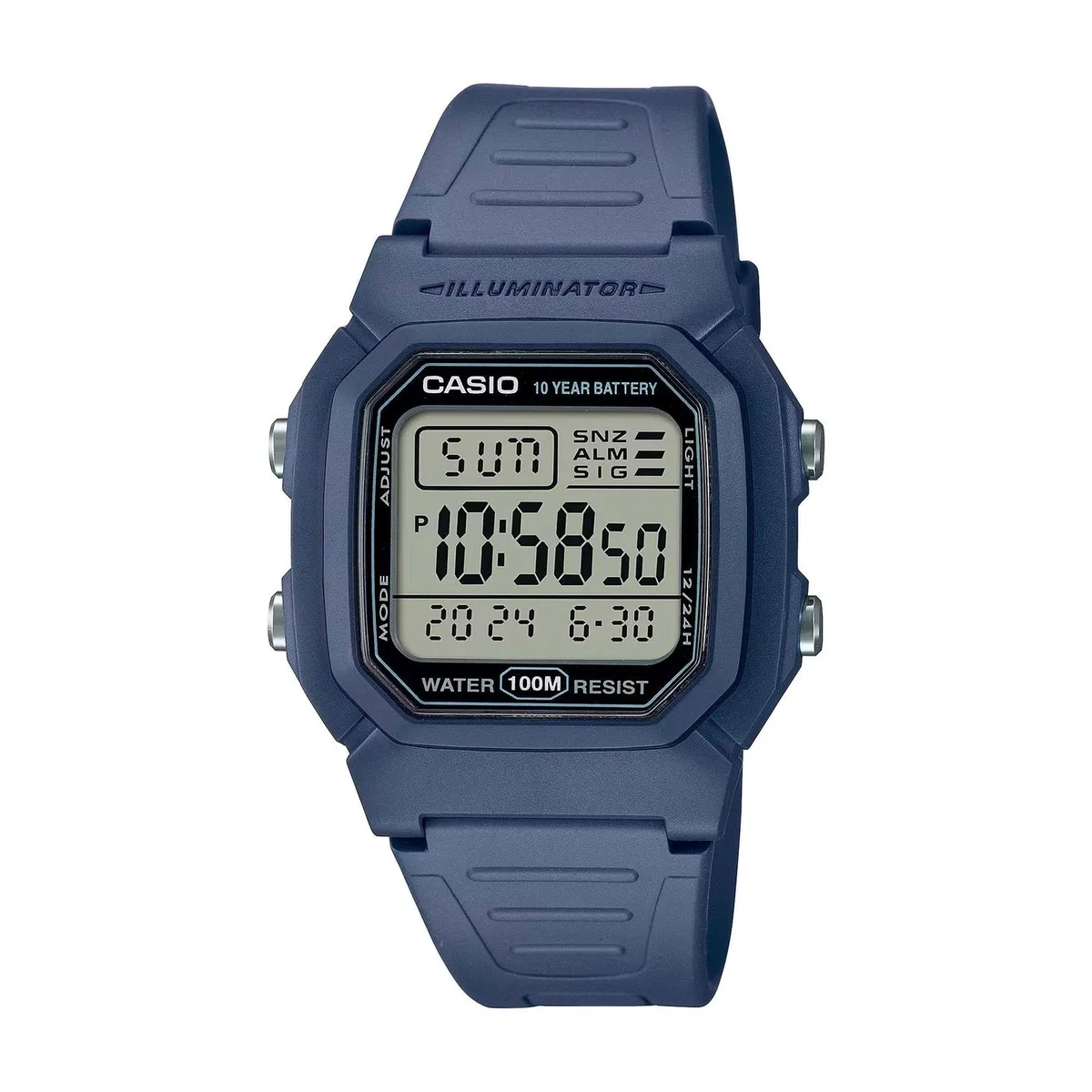 CASIO - RELOJ DIGITAL HOMBRE W-800H-2AVCF CASIO