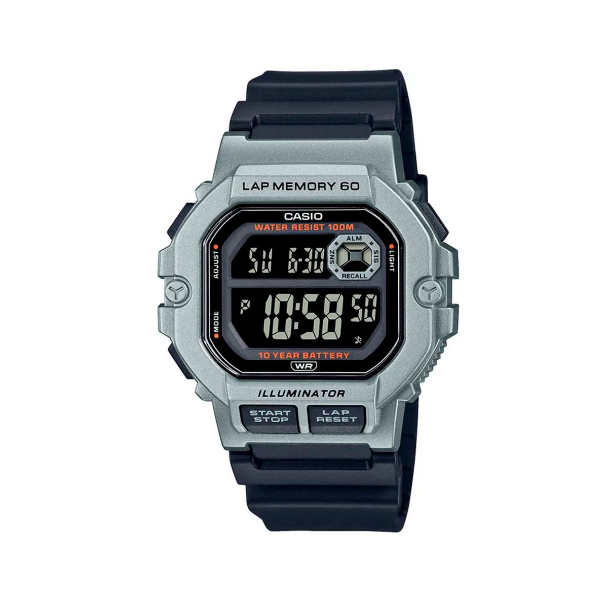 CASIO - RELOJ DIGITAL HOMBRE WS-1400H-1BVCF CASIO