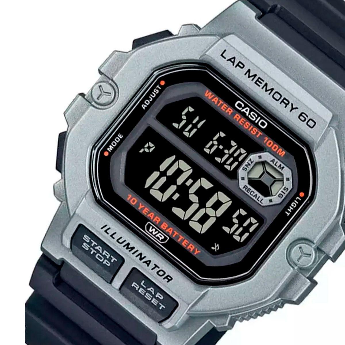 CASIO - RELOJ DIGITAL HOMBRE WS-1400H-1BVCF CASIO