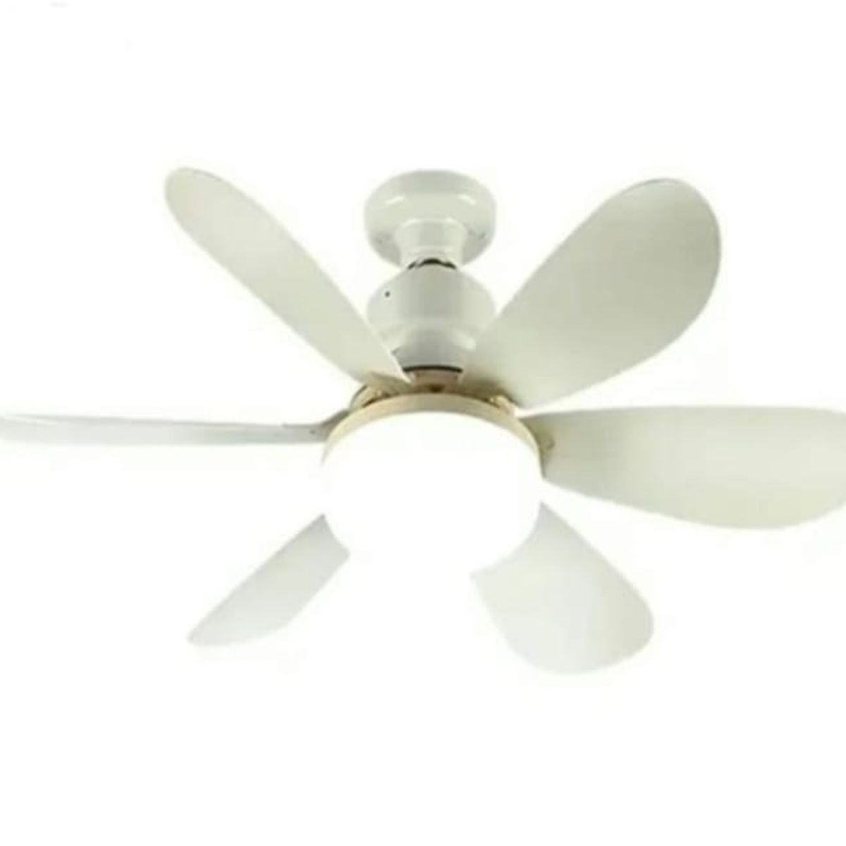 GENERICO - FOCO VENTILADOR BLANCO DE TECHO 2 EN 1