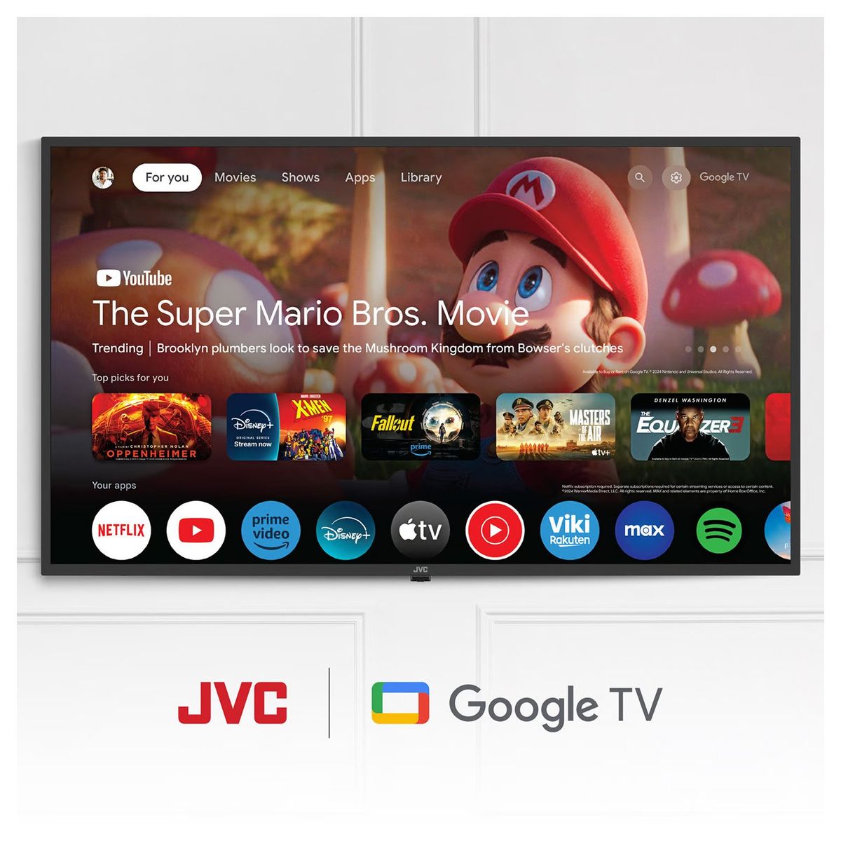 GENERICO - TELEVISOR JVC LED 43 FHD GOOGLE TV Os LT-43KM348