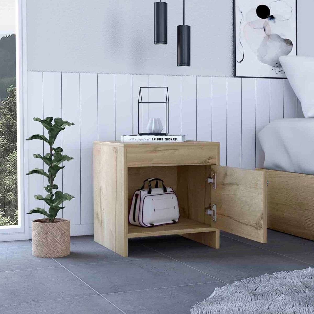 GENERICO - Velador Venecia  Duna  -  Envío Armado y Melamina 18mm