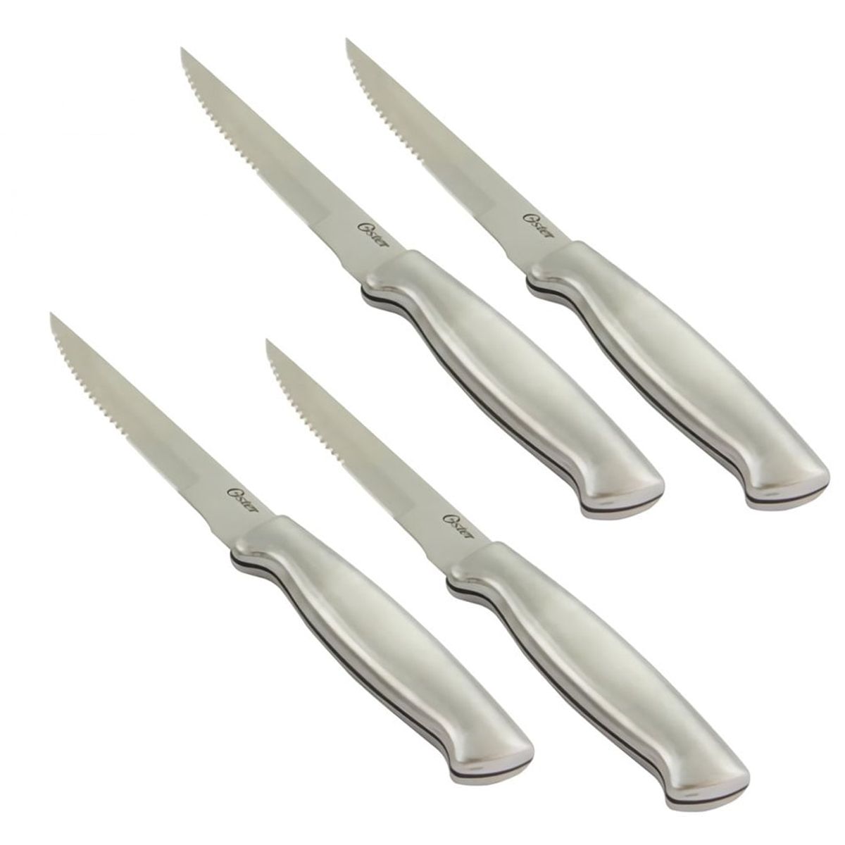 OSTER - Juego de Cuchillos para Carne BALDWYN Acero Inoxidable 91603-04