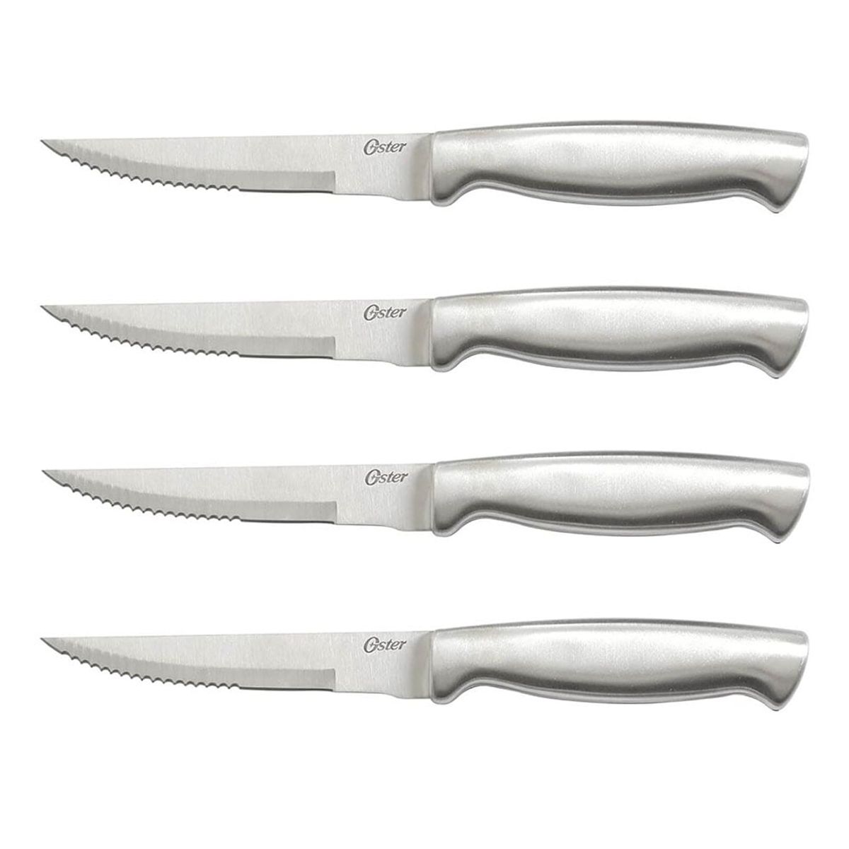 OSTER - Juego de Cuchillos para Carne BALDWYN Acero Inoxidable 91603-04