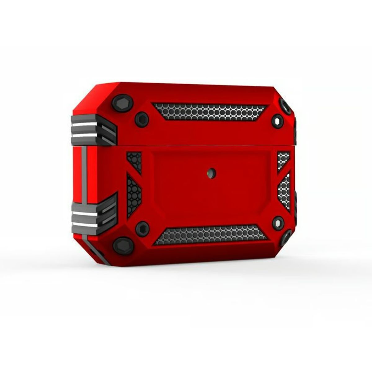 GENERICO - Case Armor para Airpods Pro Rojo