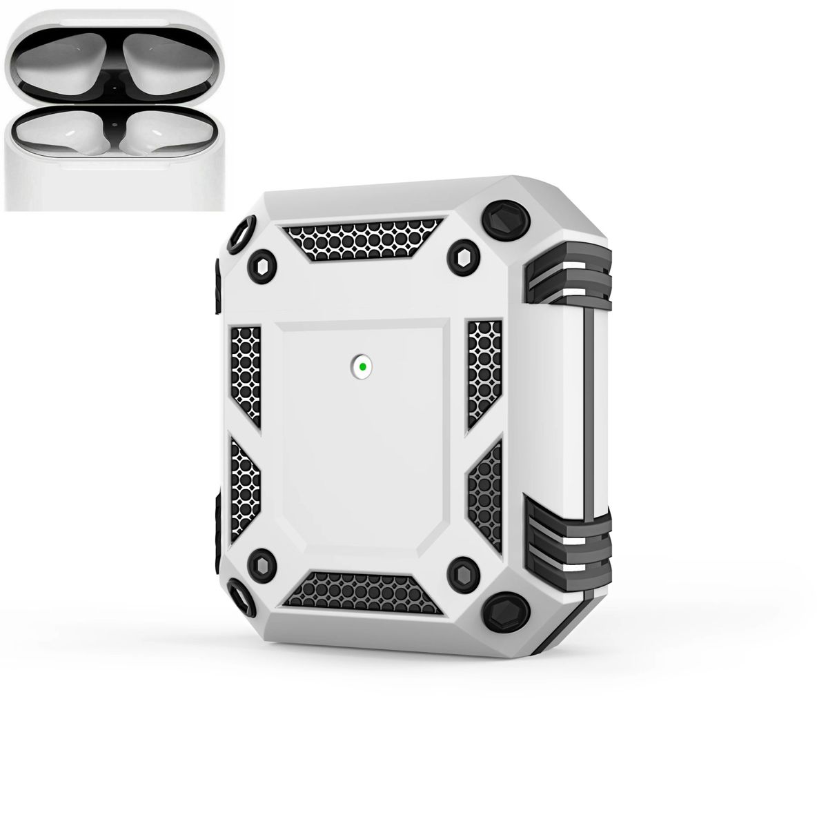 GENERICO - Case Armor para Airpods Pro Gris