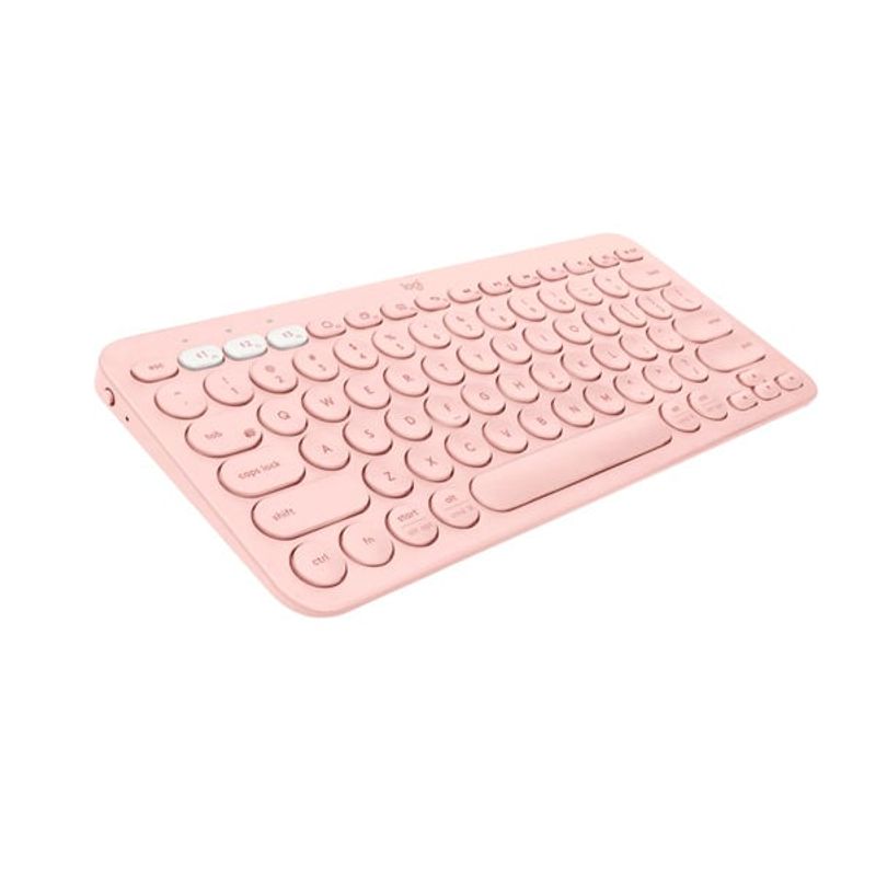 LOGITECH - Teclado Bluetooth Multi-Dispositivo Logitech K380 Rosa