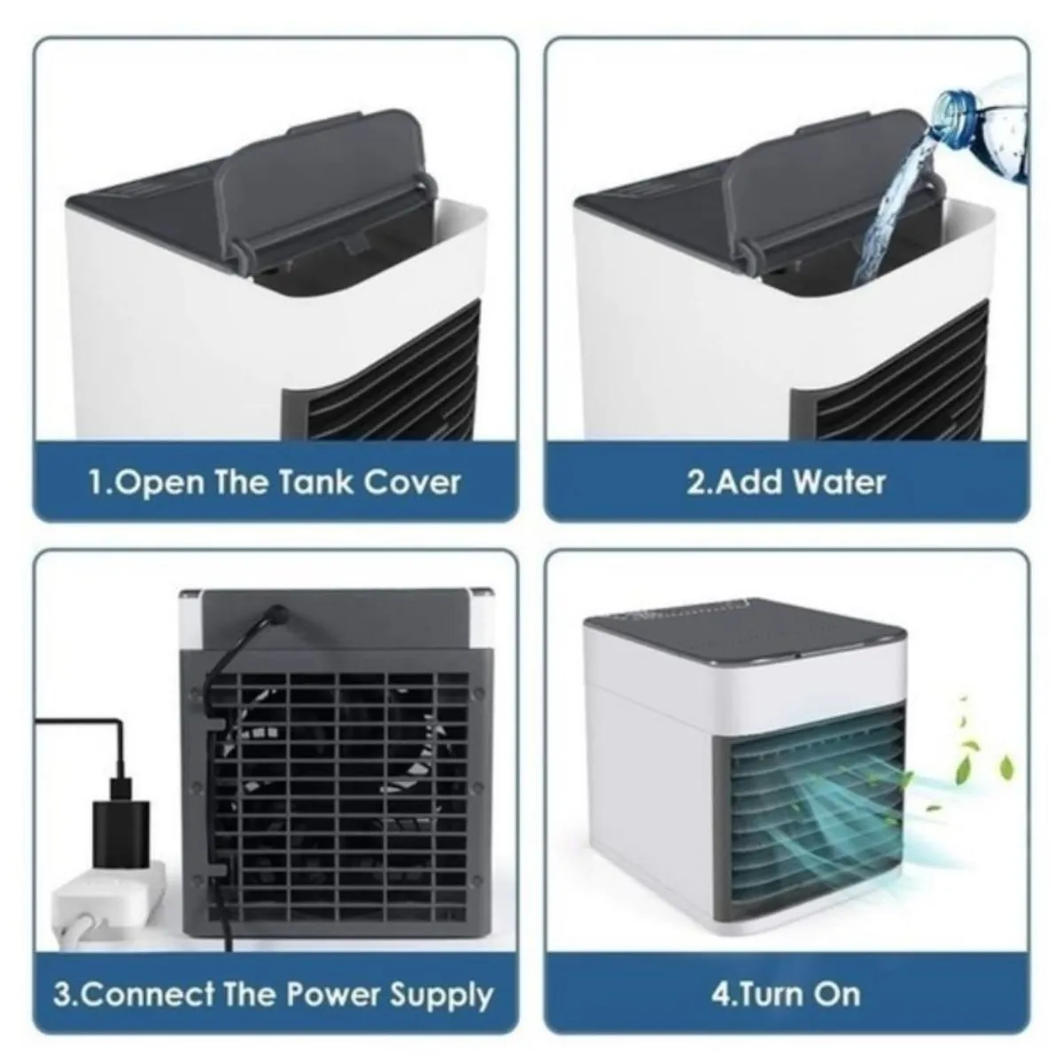 GENERICO - Mini Aire Acondicionado Portátil Arctic Air Ultra