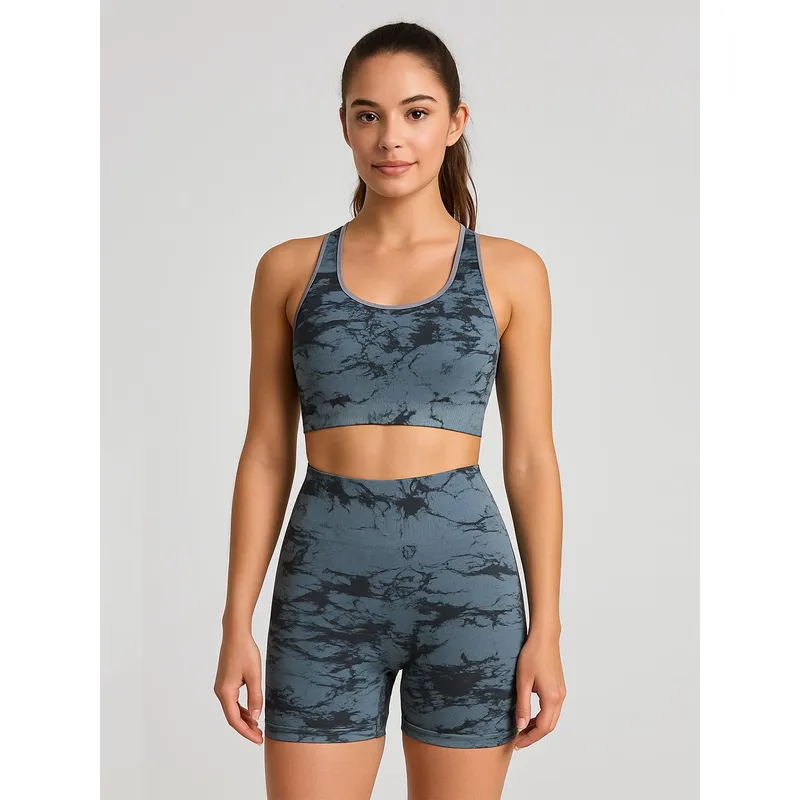 GENERICO - Conjunto deportivo Push-up focalizado Negro M