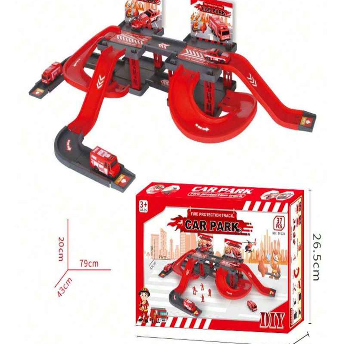 GENERICO - Set de Pista de Bombomberos