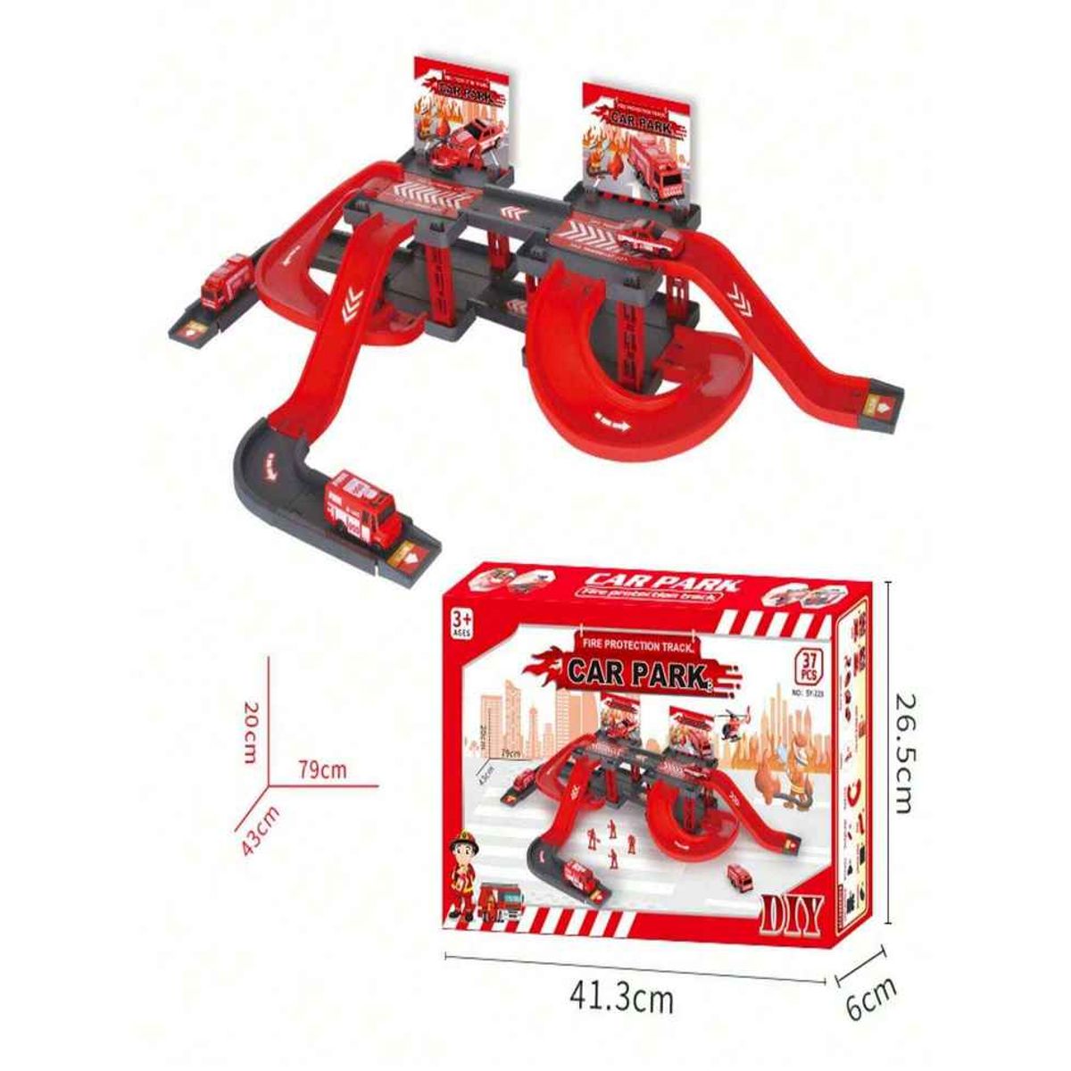 GENERICO - Set de Pista de Bombomberos