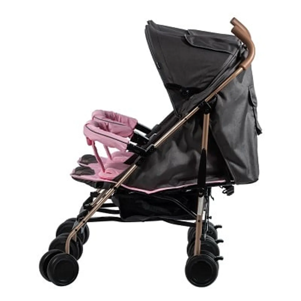 EBABY - COCHE MELLICERO EBABY DANTERO ROSADO
