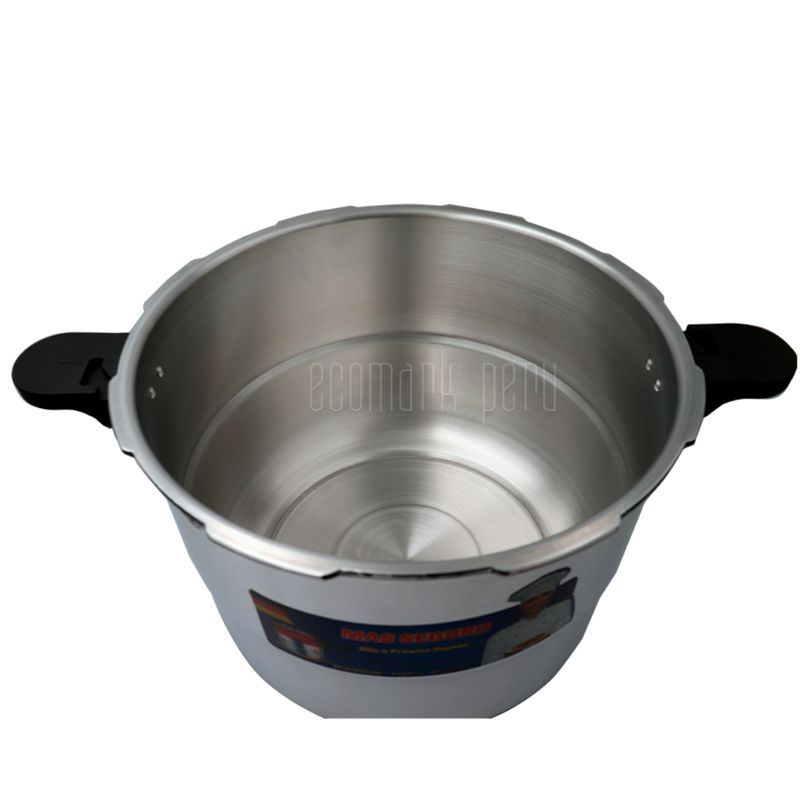 GENERICO - Olla a Presión de aluminio Brikenia de 18 Litros