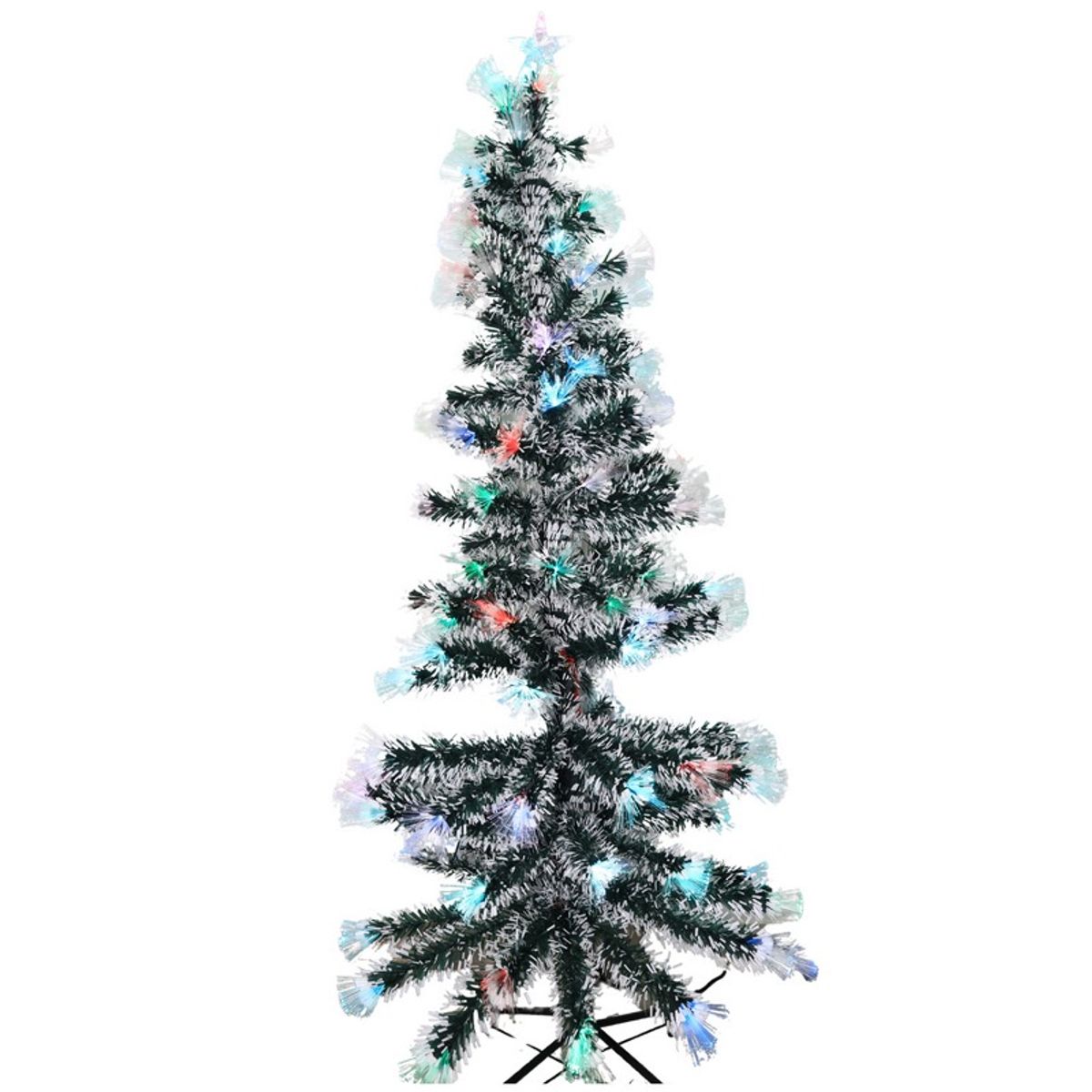 GENERICO - Arbol de Navidad con Nieve 18 metros + 150 Luces