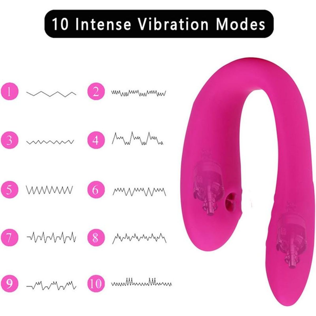 GENERICO - Juguete Vibrador Sexual PINK
