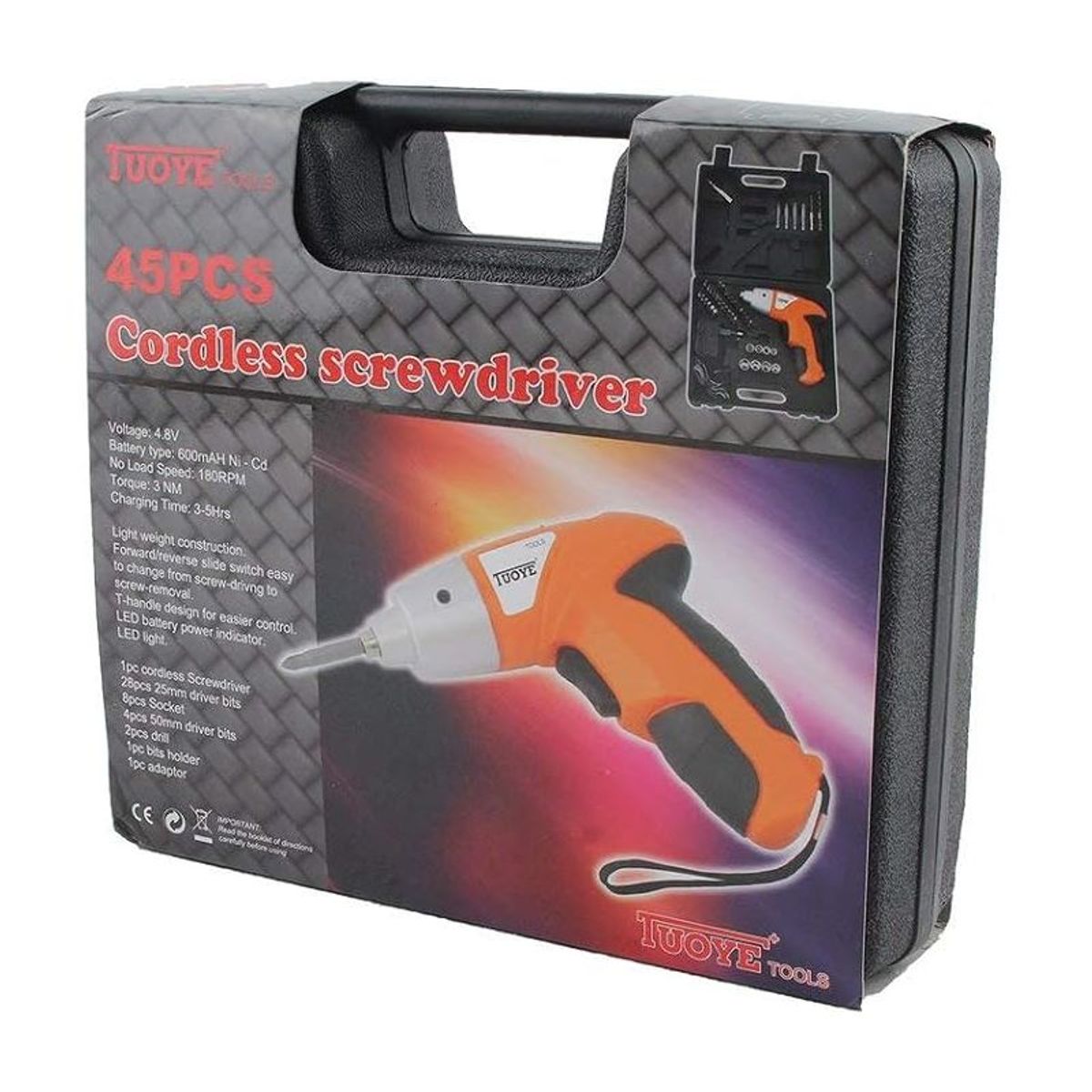 GENERICO - Juego de Destornillador inalambrico