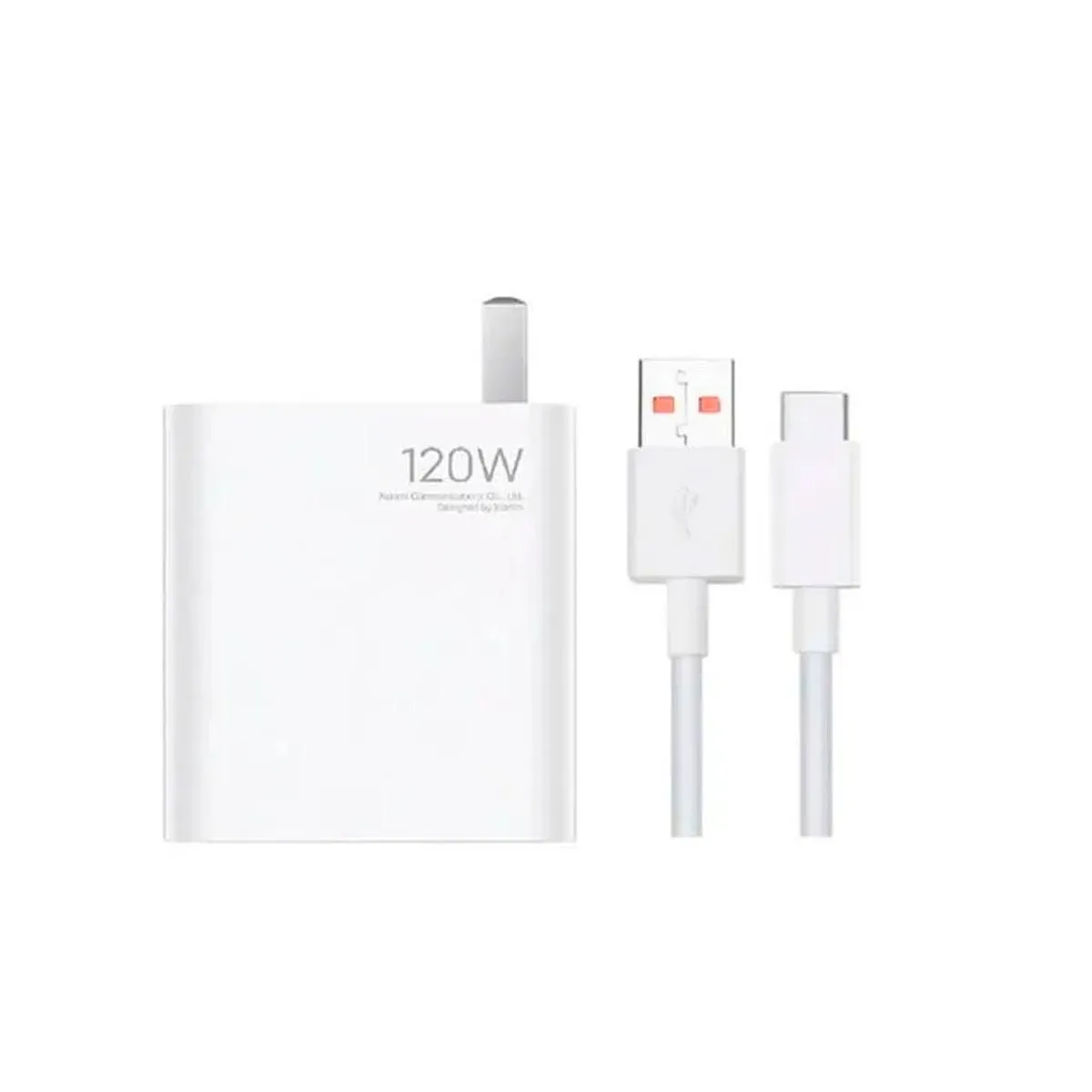 XIAOMI - Cargador Xiaomi 120W Tipo C para Redmi Note 12 Pro+ Original Blanco