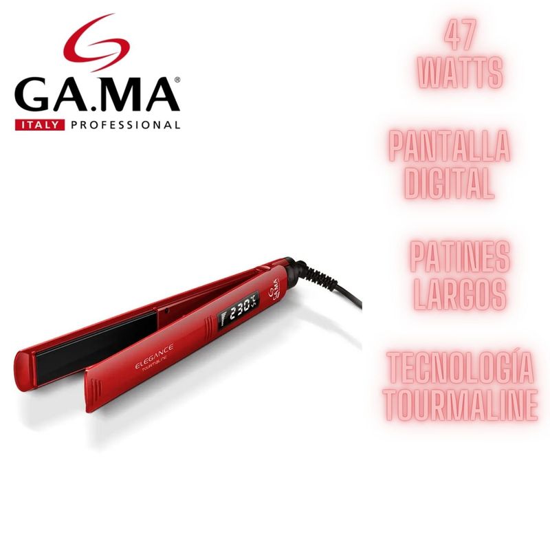 GAMA - Plancha de Cabello Elegance Digital BECHS0000001072