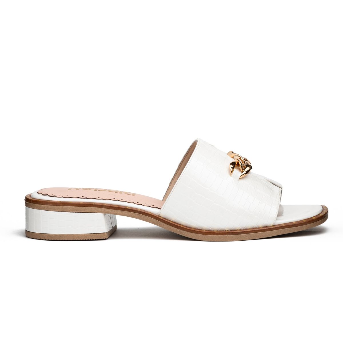 NEBULA - Stilettos Bandi - Nébula - Blanco