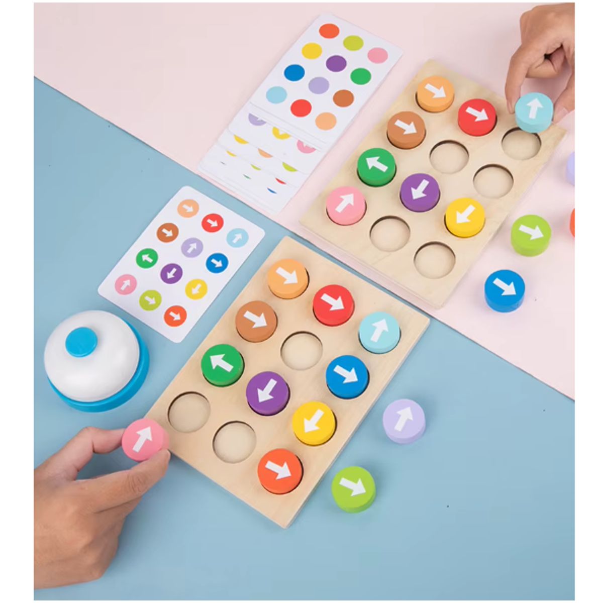 GENERICO - Juego de reto de rompecabezas de flechas - Juego de mesa