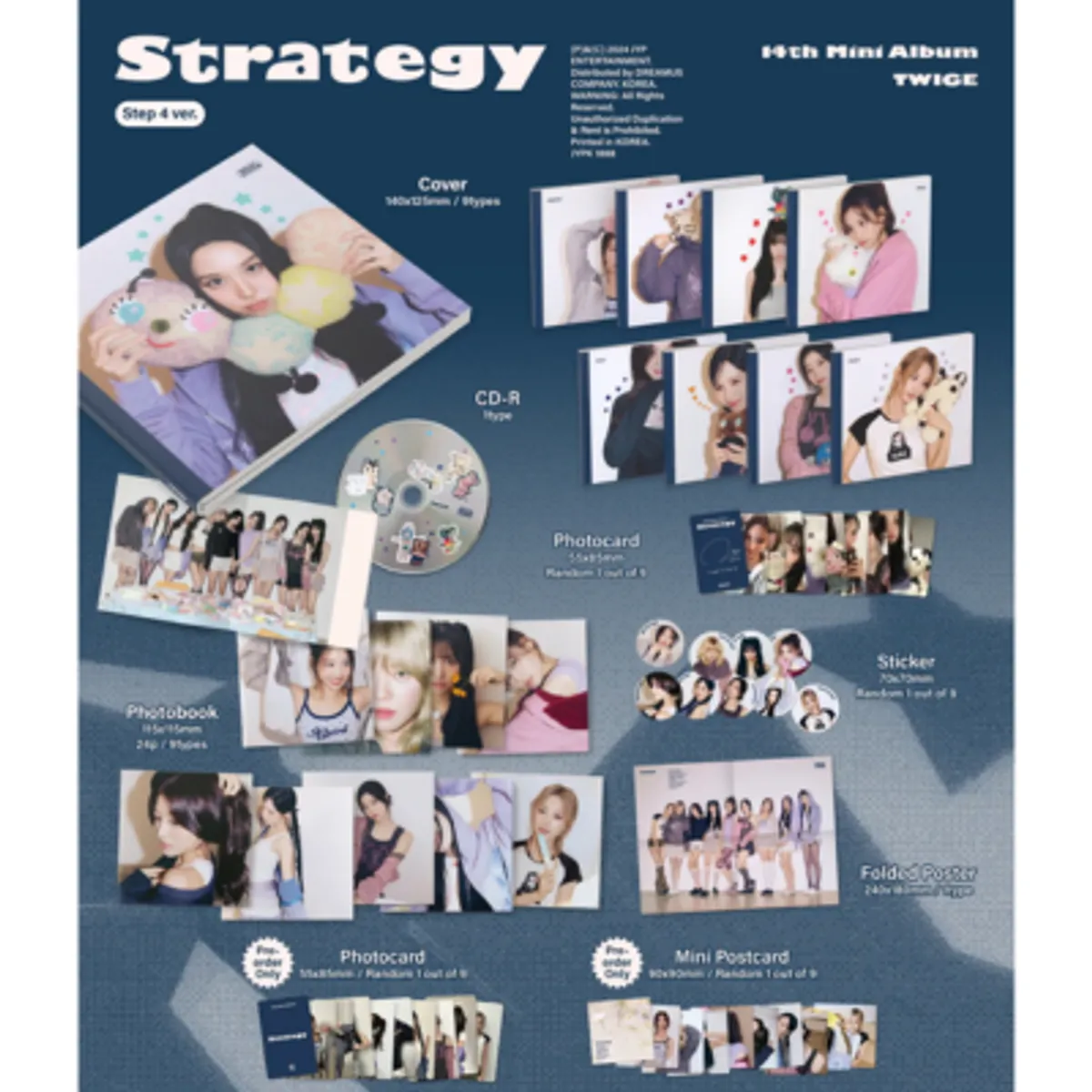GENERICO - TWICE - STRATEGY ALBUM VER STEP4 - MINA ALBUM